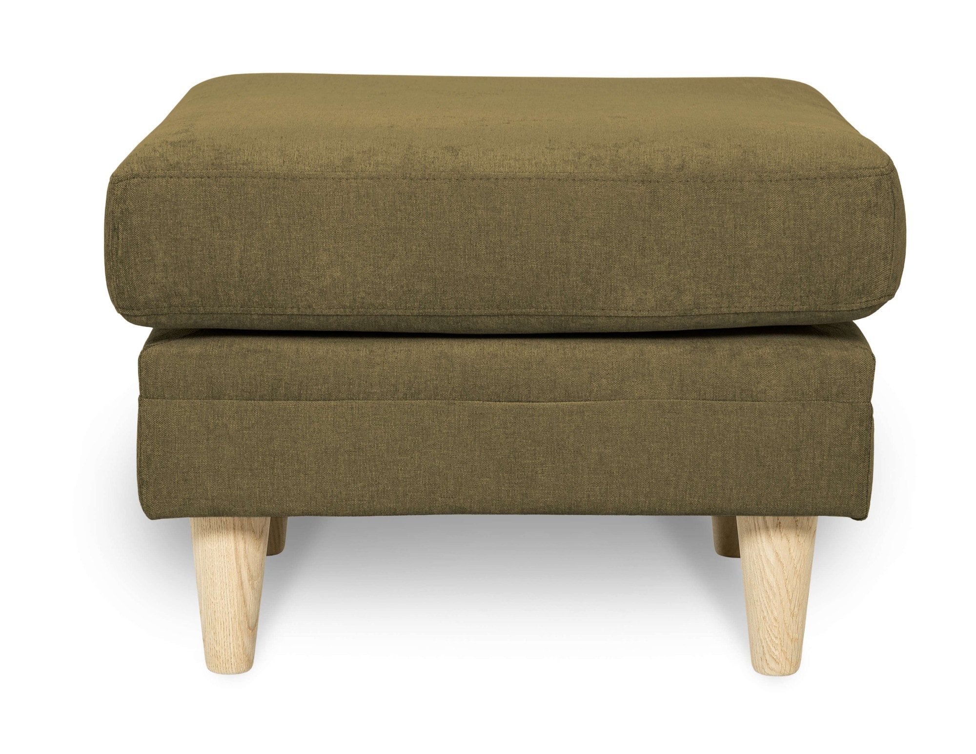 Home affaire Polsterhocker »Arellano, Breite 63 cm« klassisches Design, mit Massivholzfüssen, Webstoff fein, Chenille