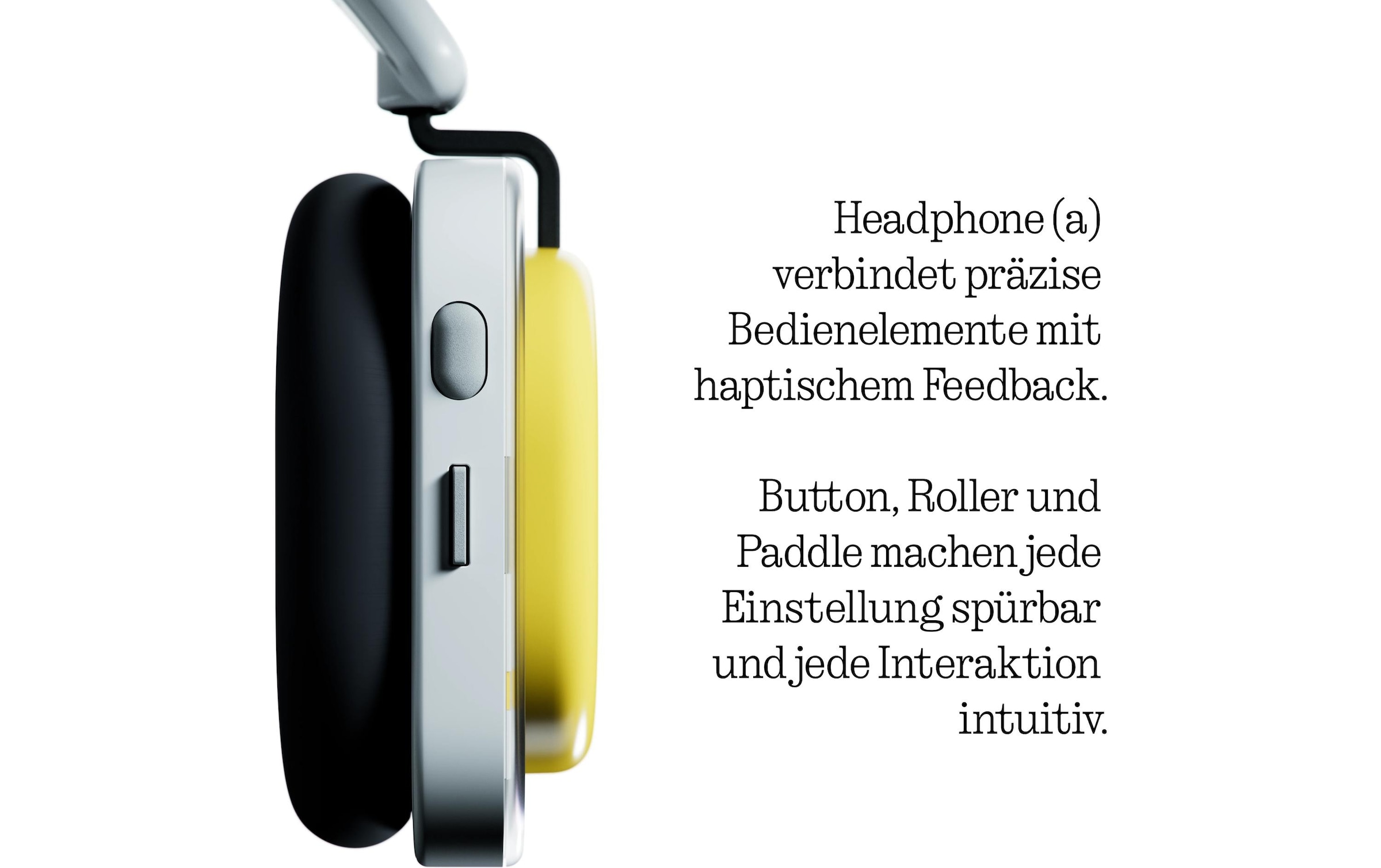 NOTHING Over-Ear-Kopfhörer »Headphone (a)« Bluetooth Active Noise Cancelling (ANC) | Freisprechfunktion | Hi-Res | Transparenzmodus