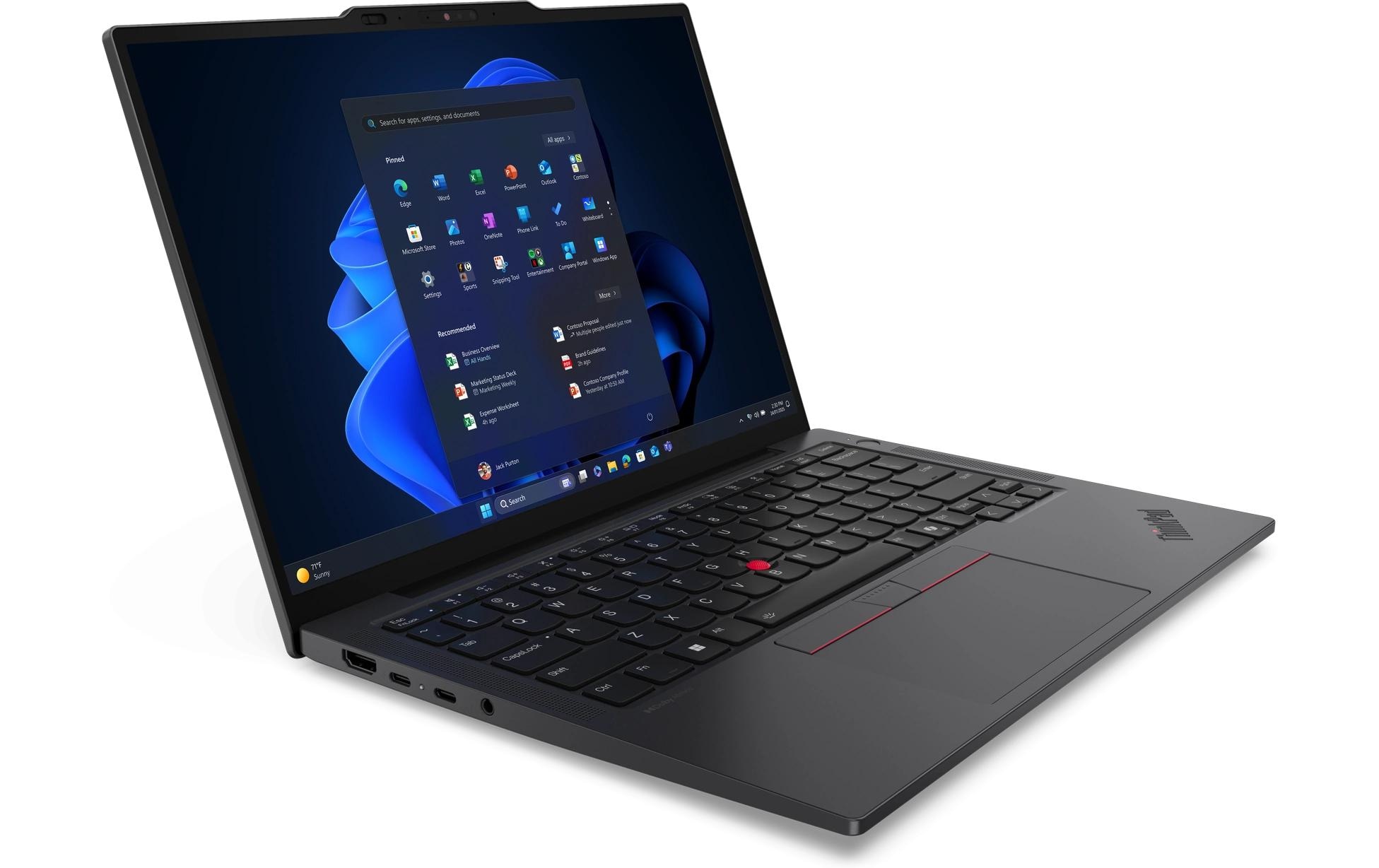 Lenovo Ordinateur portable »ThinkPad X13 Gen 6 (Intel)« / 13,3 ″ Intel Core Ultra 7 1.000 GB SSD