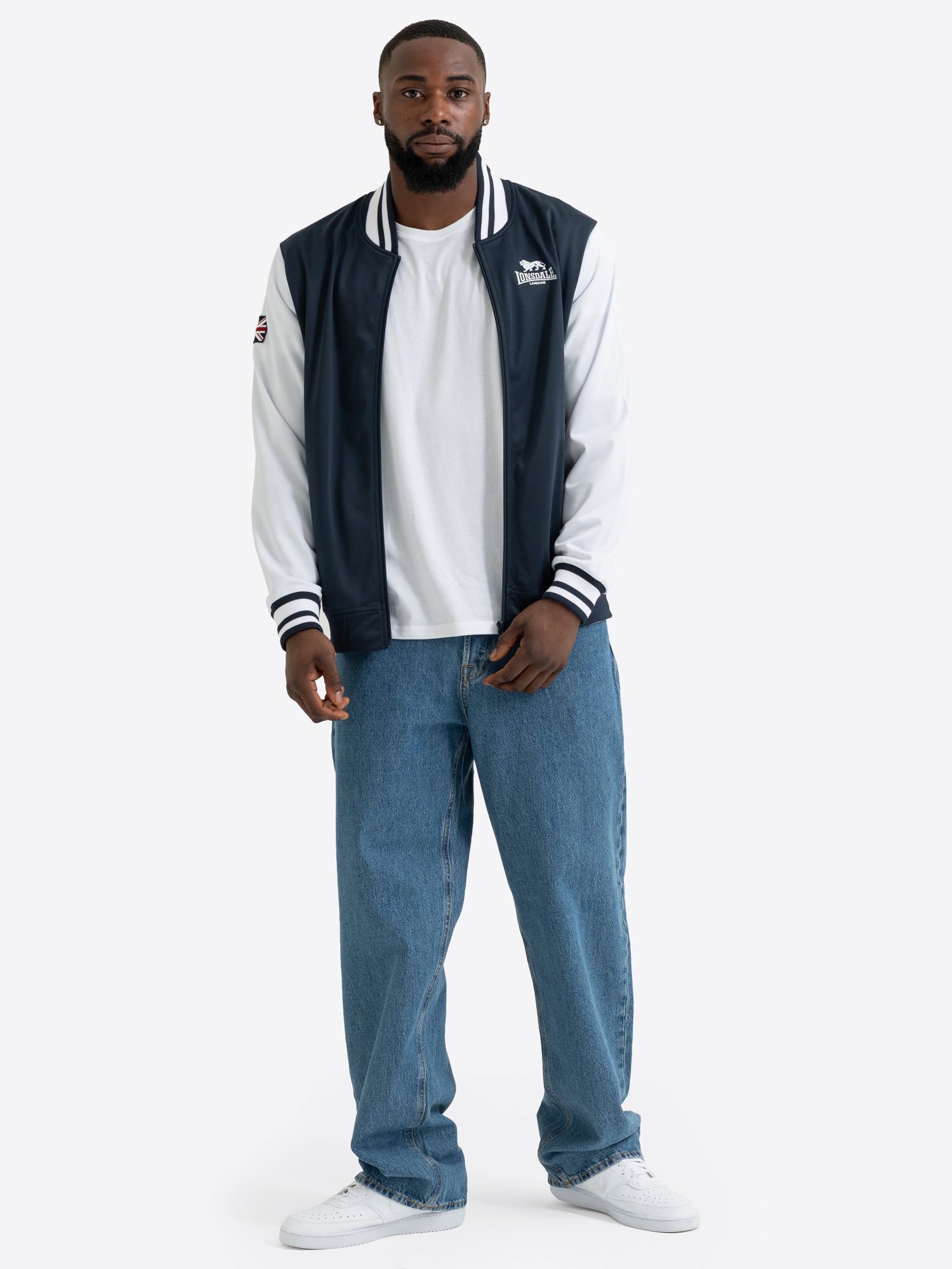 Lonsdale Trainingsjacke »ELTHAM« mit Reissverschluss, aus Polyester, normale Passform