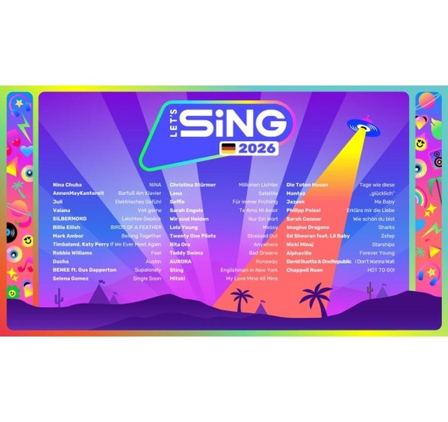   Logiciel de jeu »GAME Let's Sing 2026 für Switch International Version« Nintendo Switch