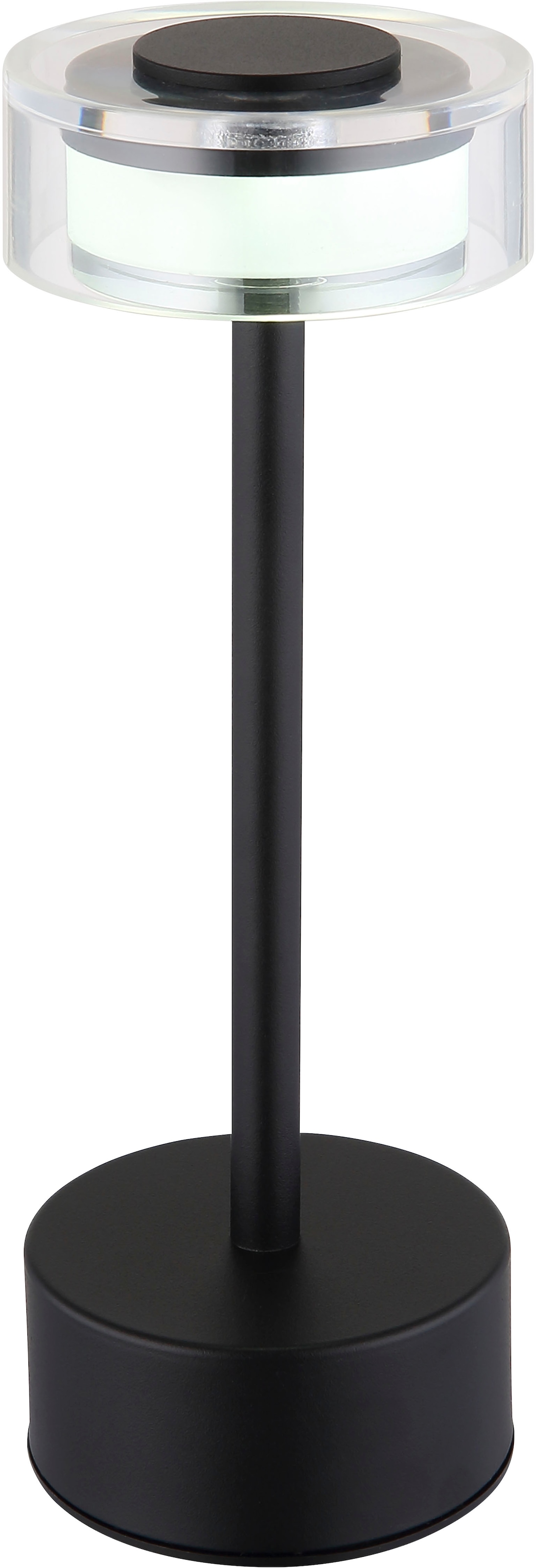 GLOBO LIGHTING LED Tischleuchte »SHIRA« LED-Modul 1 Stk. warmweiss - kaltweiss Akkutischleuchte, Touchdimmer, Lichttemperaturwechsel
