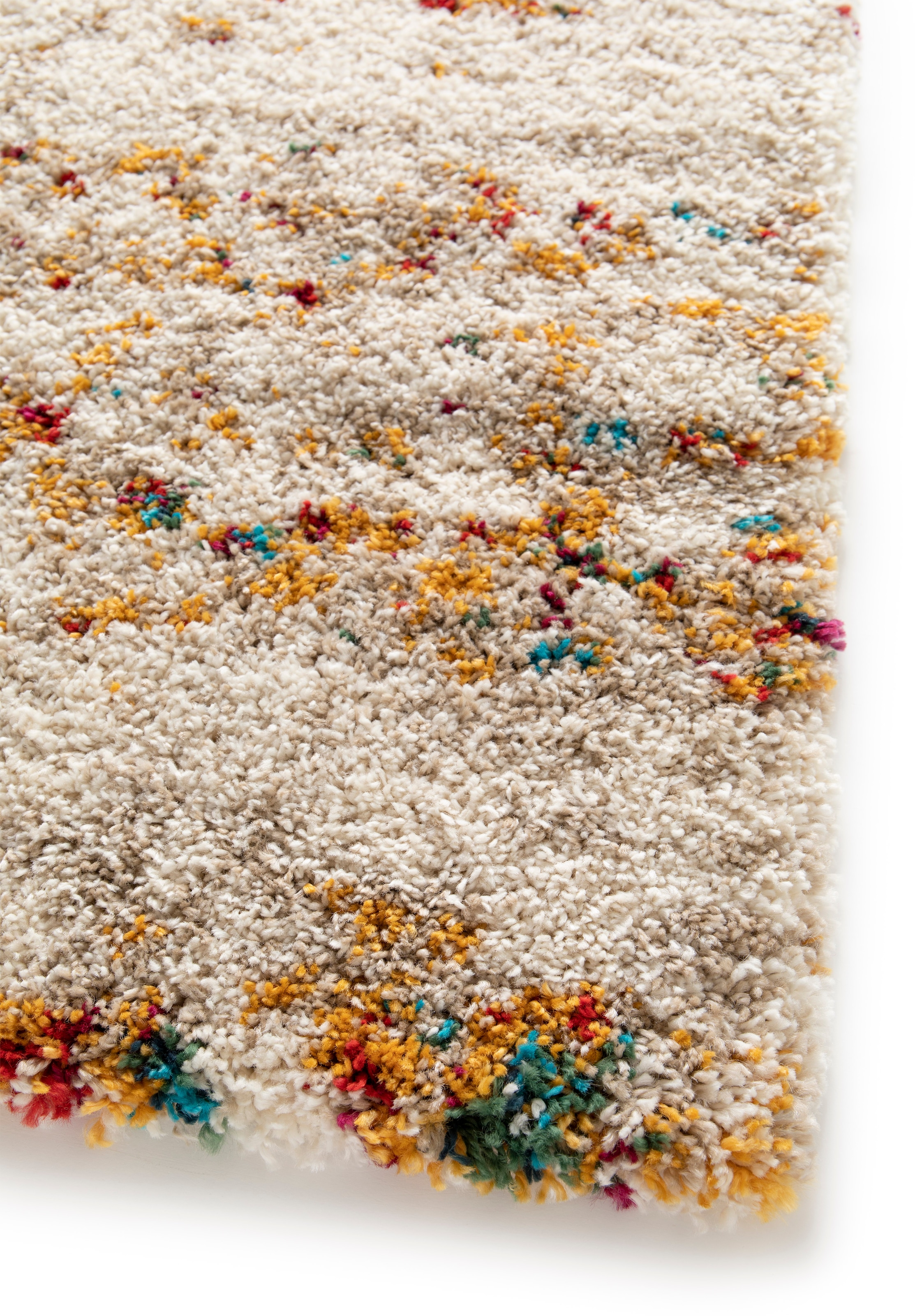 Primaflor-Ideen in Textil Hochflor-Teppich »HIMALAYA, Made in Belgium« rechteckig 30 mm Höhe modernes Design, meliert, weich & kuschelig