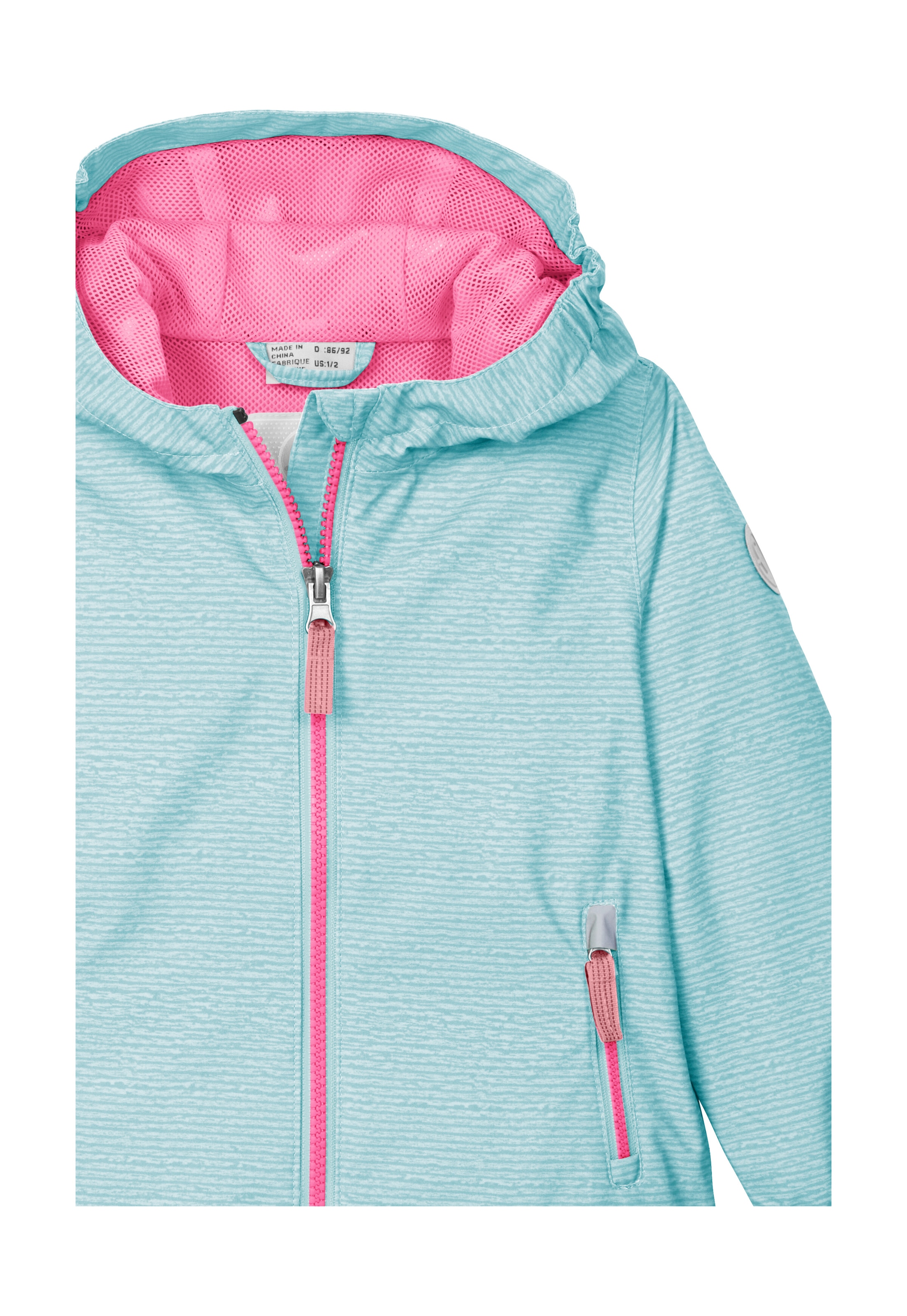 first instinct by killtec Veste fonctionnelle »FIOS 6 MNS JCKT« Wasser- und winddichte Kinderjacke, verlängerbare Ärmeln