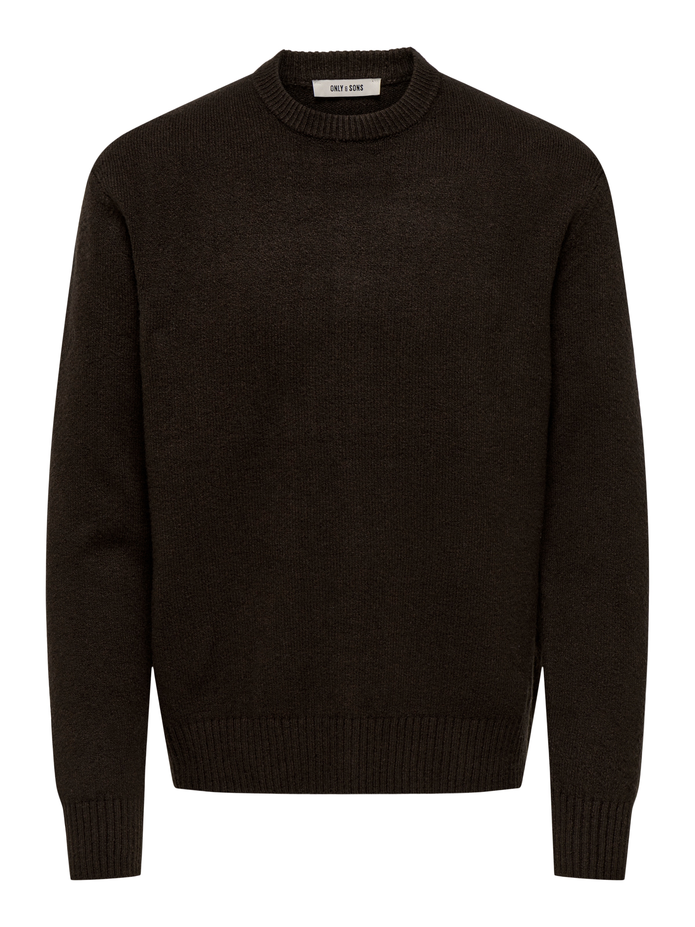 ONLY & SONS Rundhalspullover »ONSJAMES RLX CREW KNIT« Baumwollmischung, relaxed fit