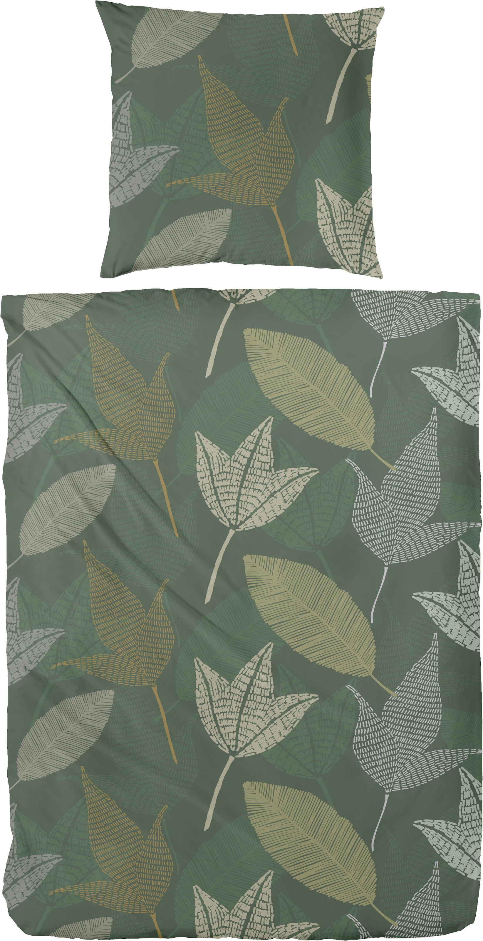 Primera Linge de lit »Autumnleaf« 2 100 % Baumwolle Standard 100 nach Öko-Tex