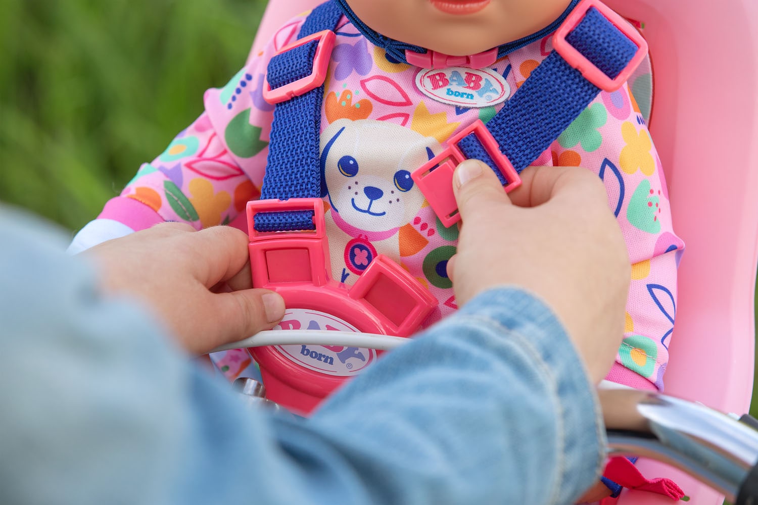 Baby Born Puppen Fahrradsitz