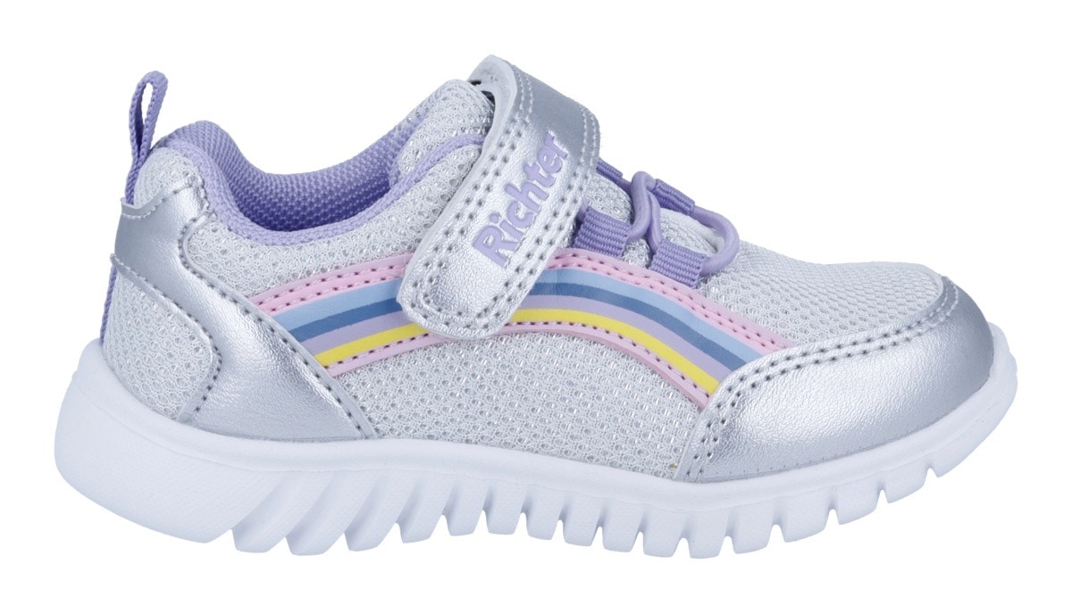Richter Baskets slip-on »Wallaby«  chaussure à scratch avec motif arc-en-ciel, gabarit de taille à télécharger