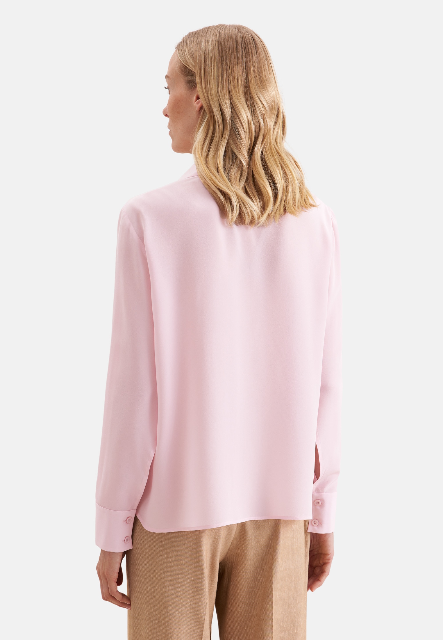 seidensticker Blouse classique tunique unie