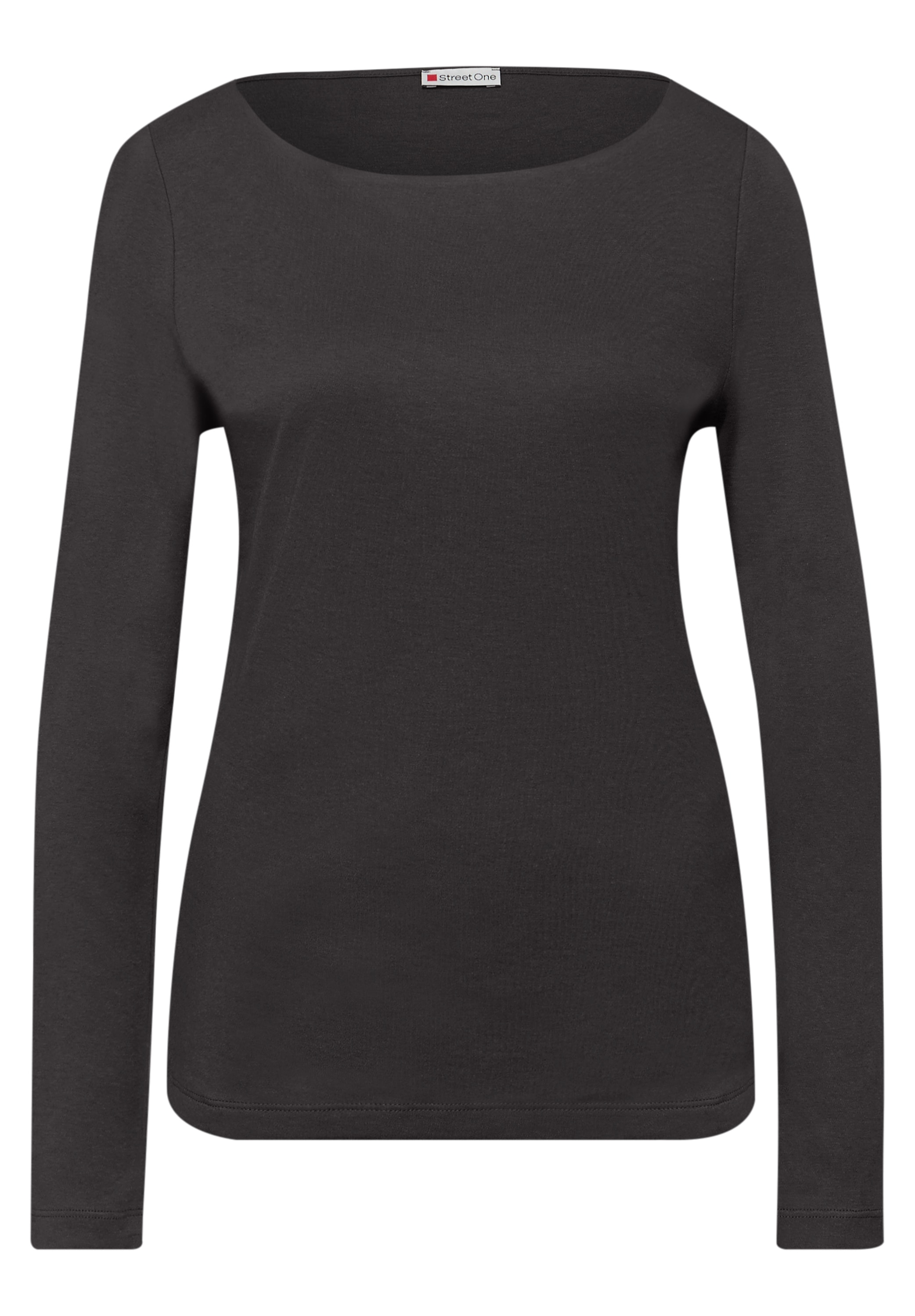 STREET ONE T-shirt à manches longues »Style Lanea« mit U-Boot Ausschnitt