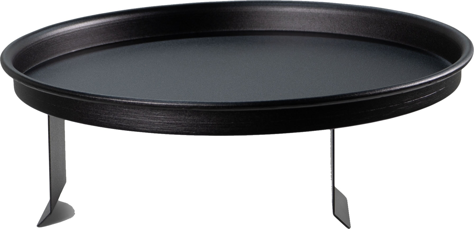 Spinder Design Table à plateaux »ROUND« Table d'appoint en acier extensible