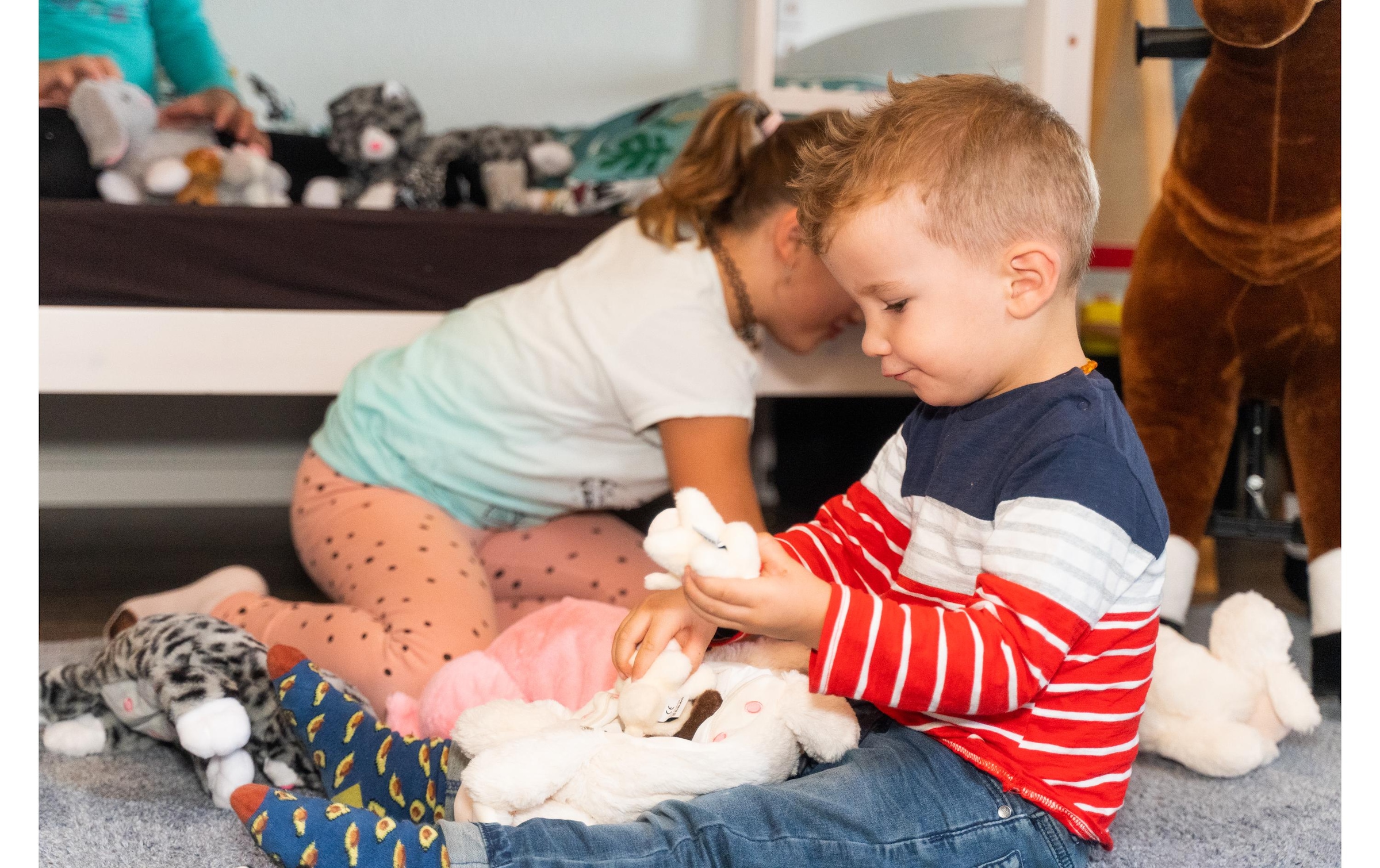   Kuscheltier »Mamanimals Mama Schaf & Babys 25 cm«