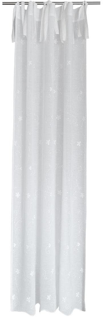 HOMING Gardine »Elise« Bindebänder 1 Stk. tlg. Küche, Schlafzimmer, Wohnzimmer