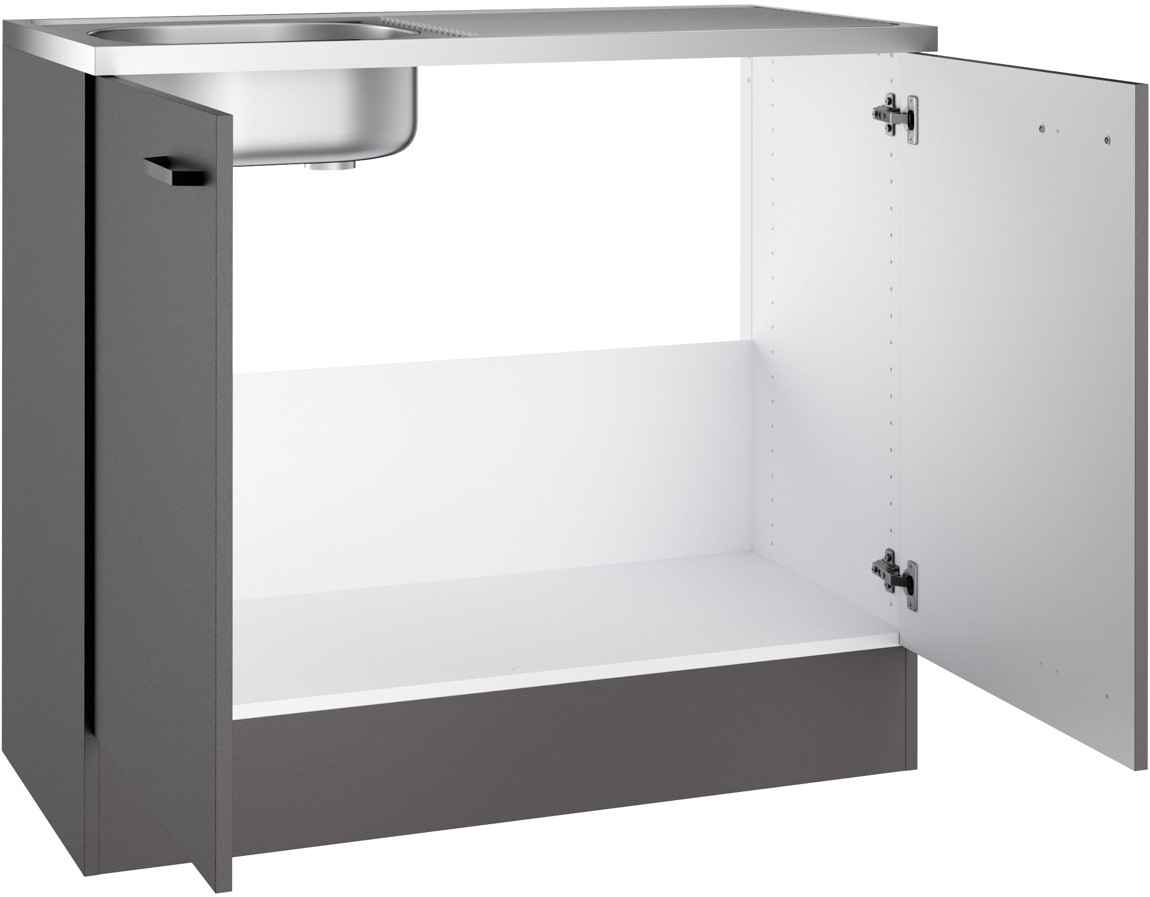 OPTIFIT Meuble évier »OPTImulti« Breite 100 cm, Tiefe 50 cm, mit Spülenauflage