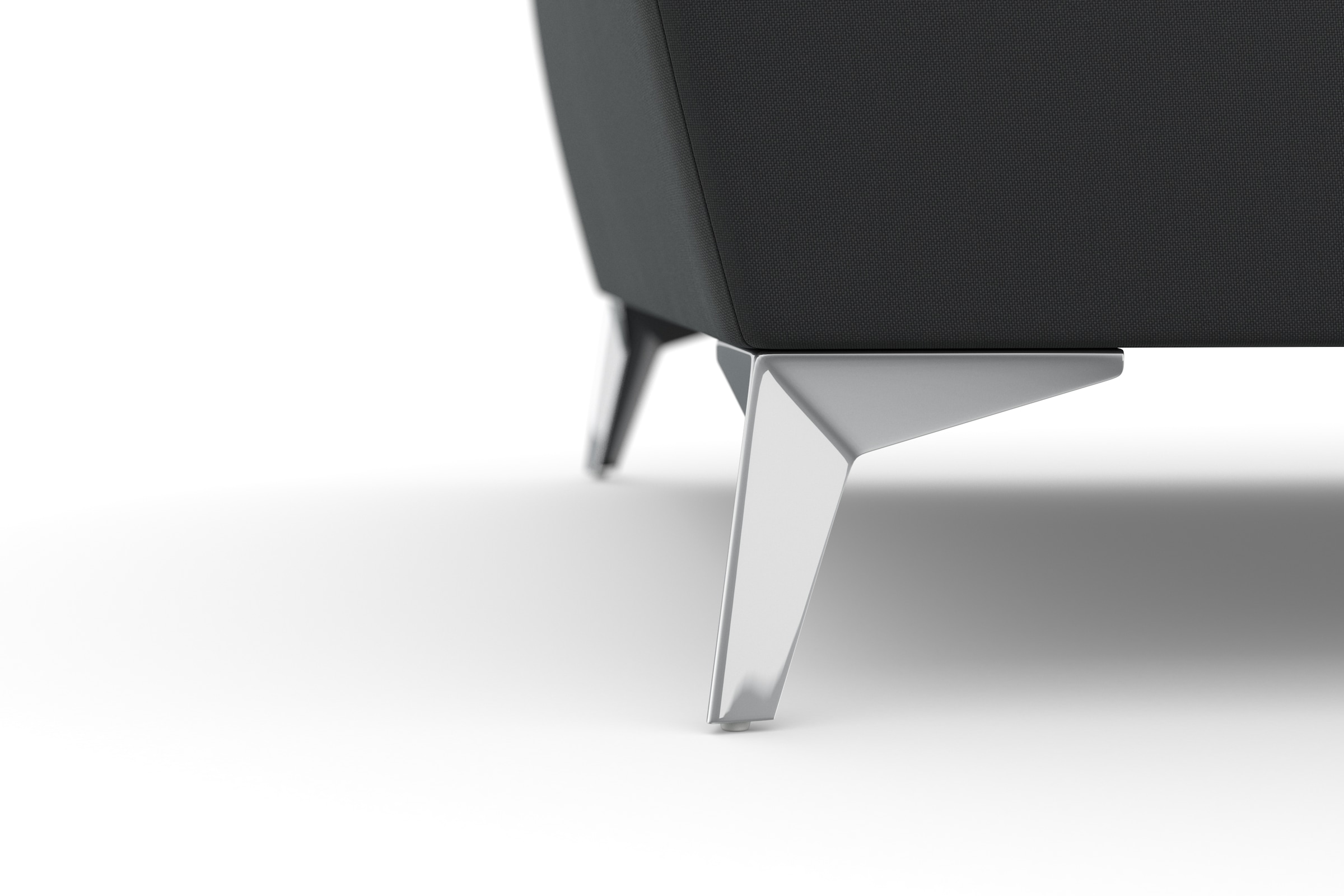 sit&more 2,5-Sitzer »Latigo« mit hochwertigen Metallfüssen