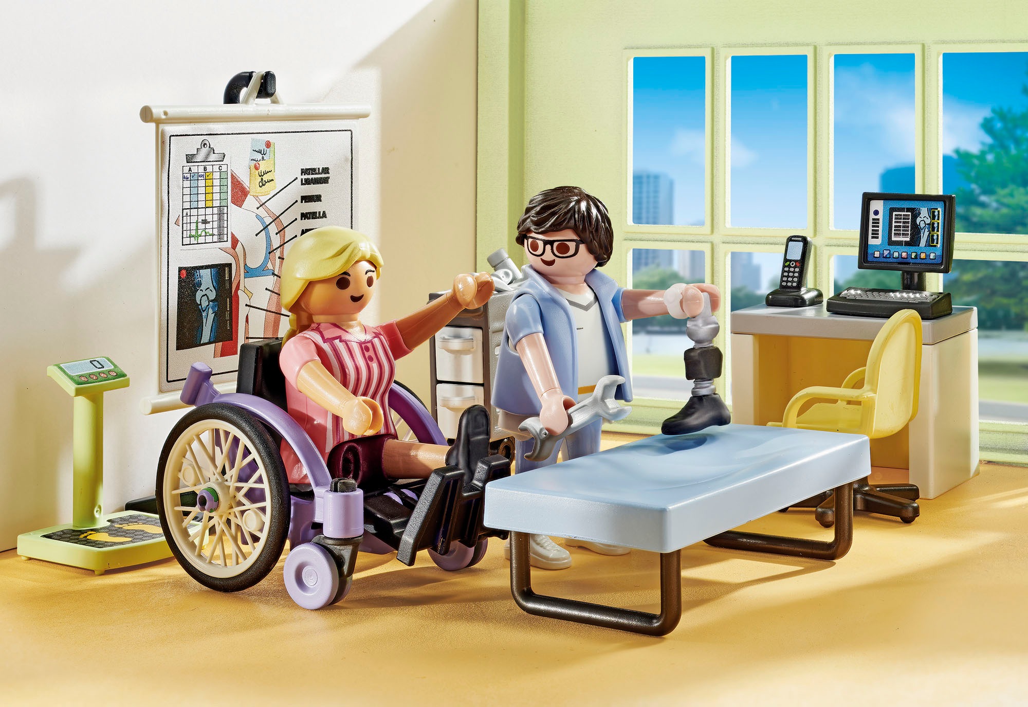 Playmobil® Jeu de construction »Orthopädie (71617), Action Heroes« Made in Europe