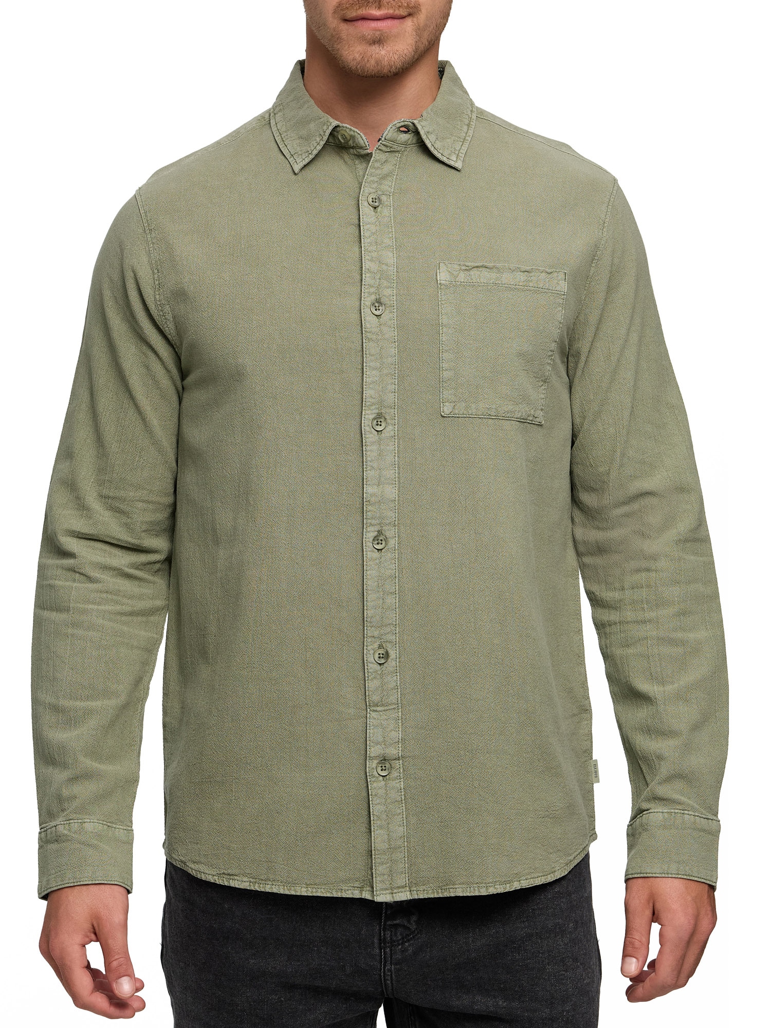 Indicode Langarmhemd »INTrypto Long Sleeve«