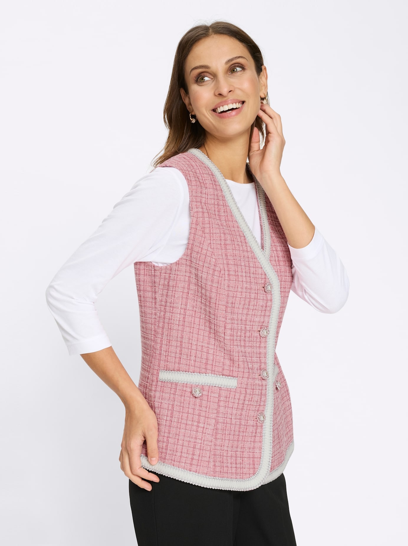 Lady Gilet court