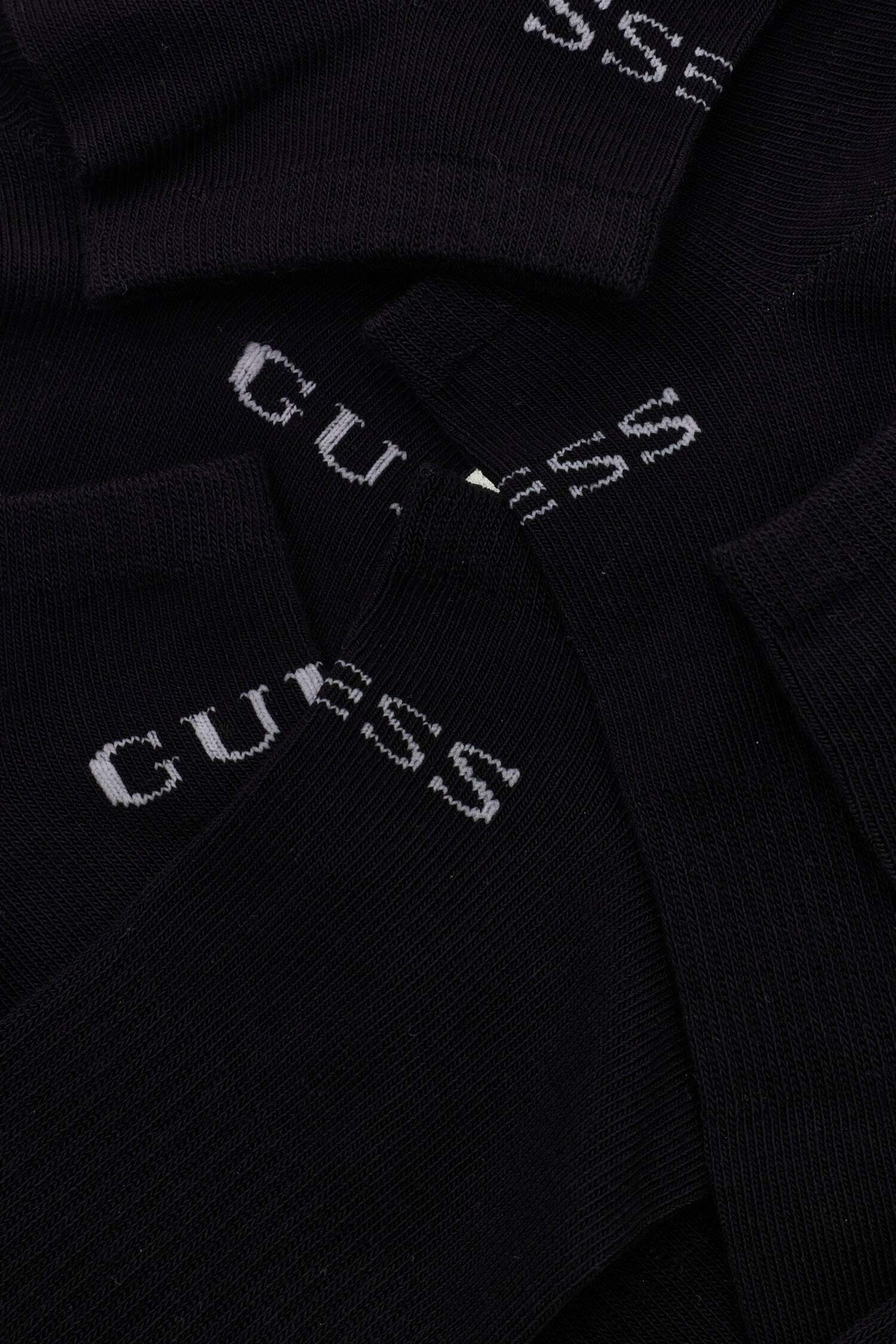 Guess Chaussettes de baskets »SNEAKER SOCKS 6PACK« 6 Couple tlg. mit Logoschriftzug