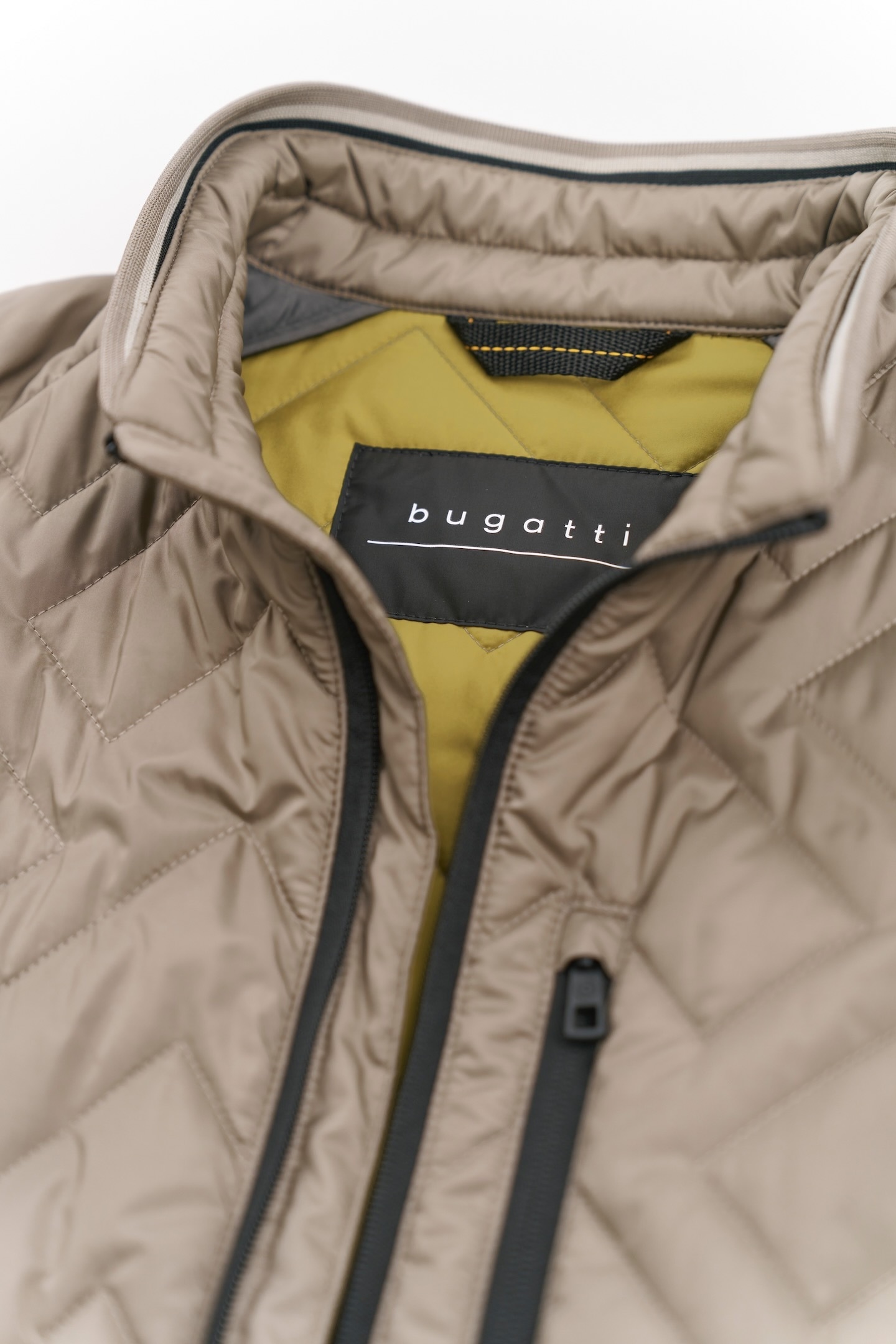 bugatti Blouson ohne Kapuze in Steppoptik