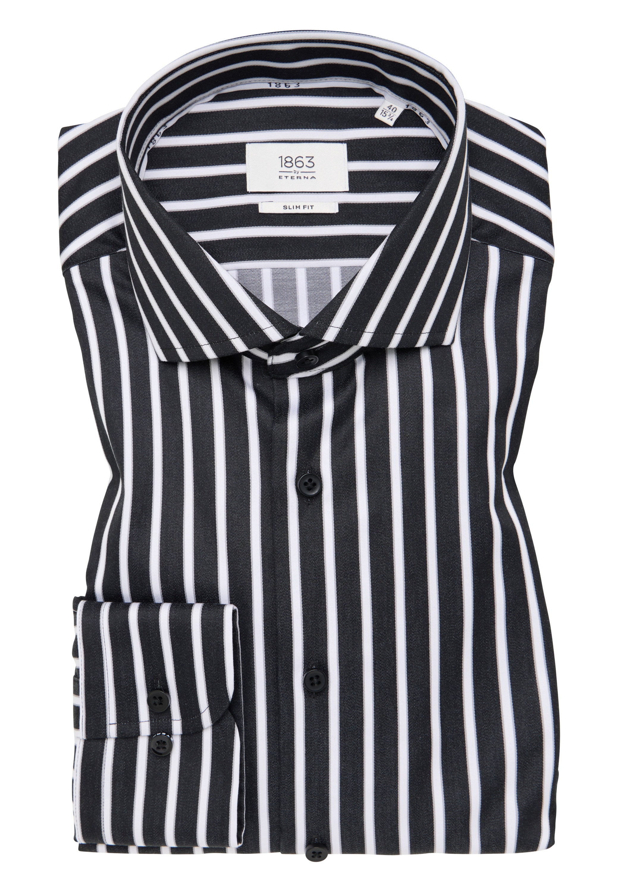 Eterna Langarmhemd »SLIM FIT« NON IRON (bügelfrei)