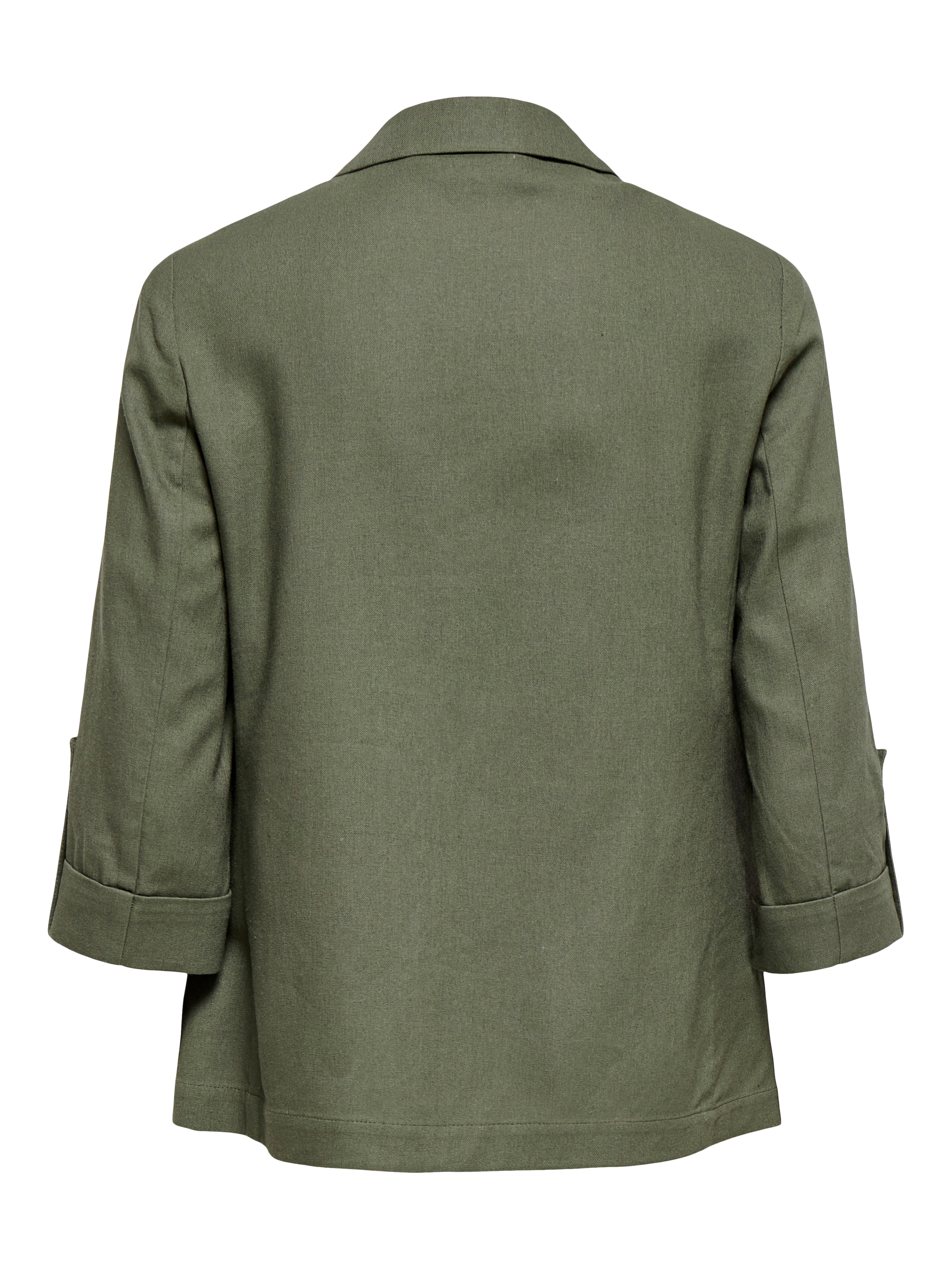 ONLY Blazer court »ONLGOA 3/4 UNLINE LINEN BL BLAZER CC TLR« avec lin