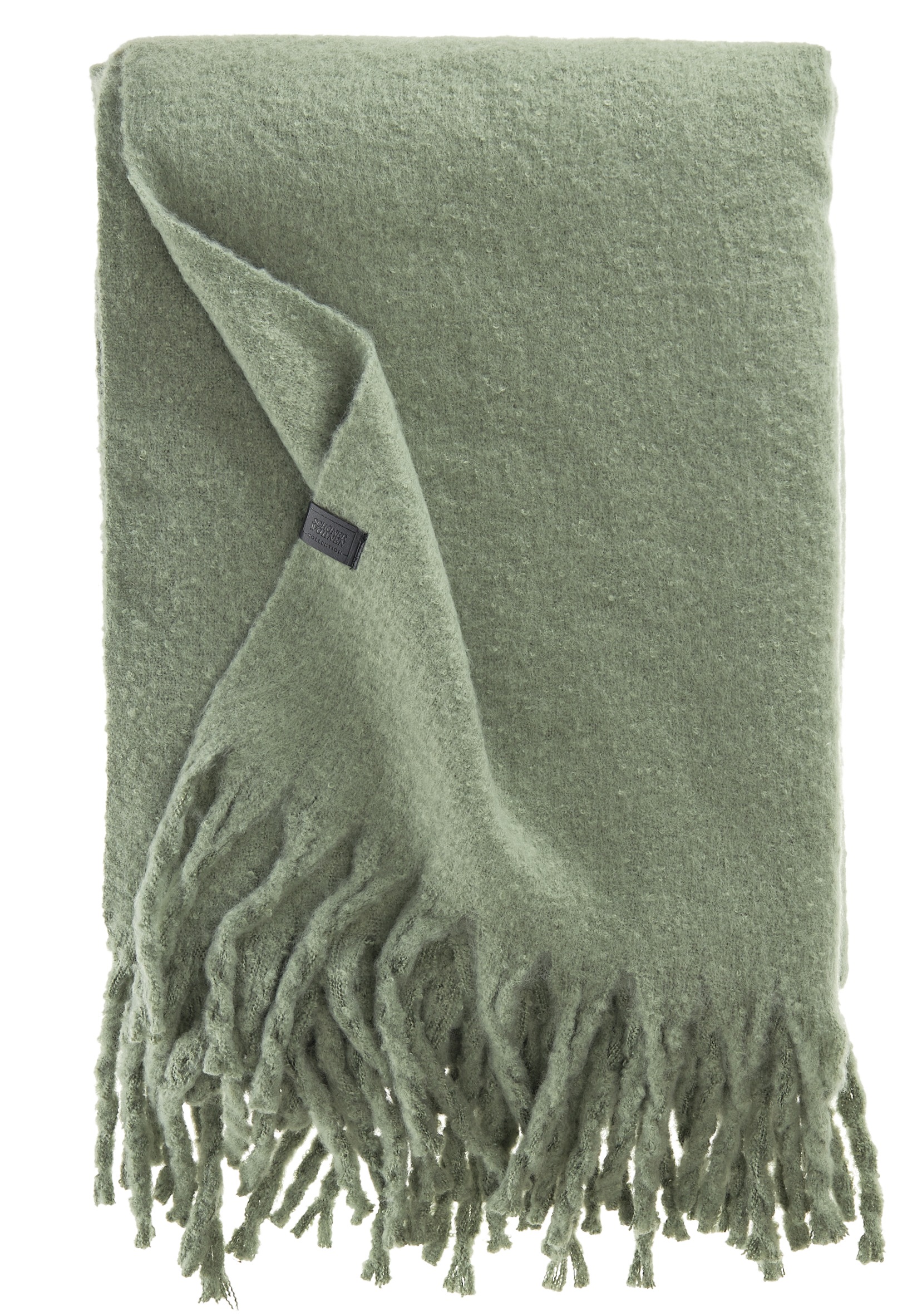 SCHÖNER WOHNEN-Kollektion Wohndecke »Plenty« mit langen Fransen