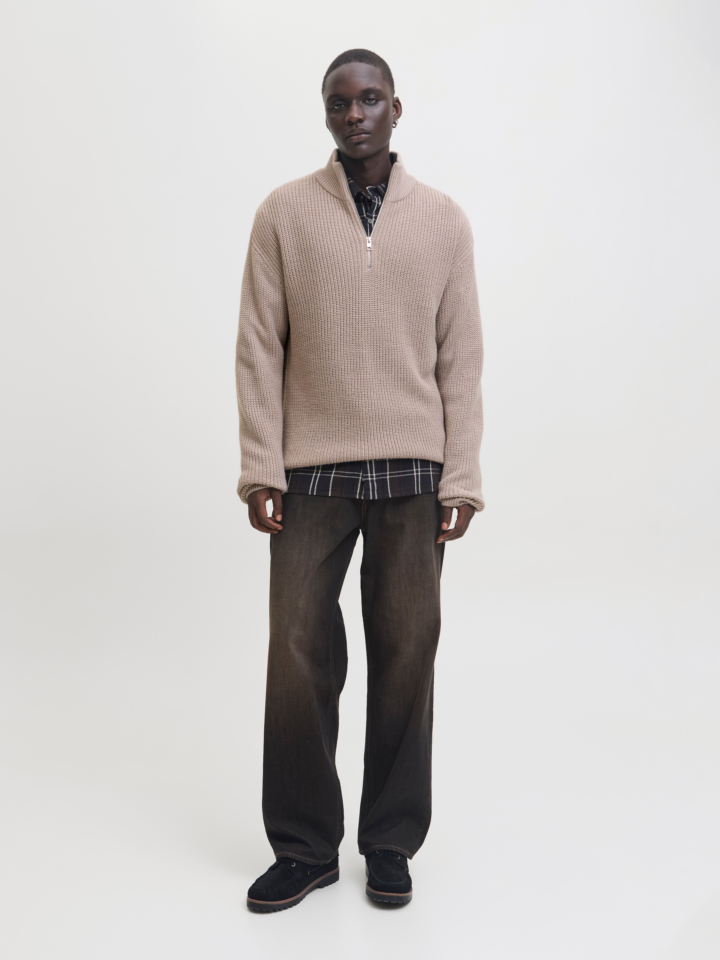 Jack & Jones Troyer »JJKAITO KNIT HALF ZIP BF«