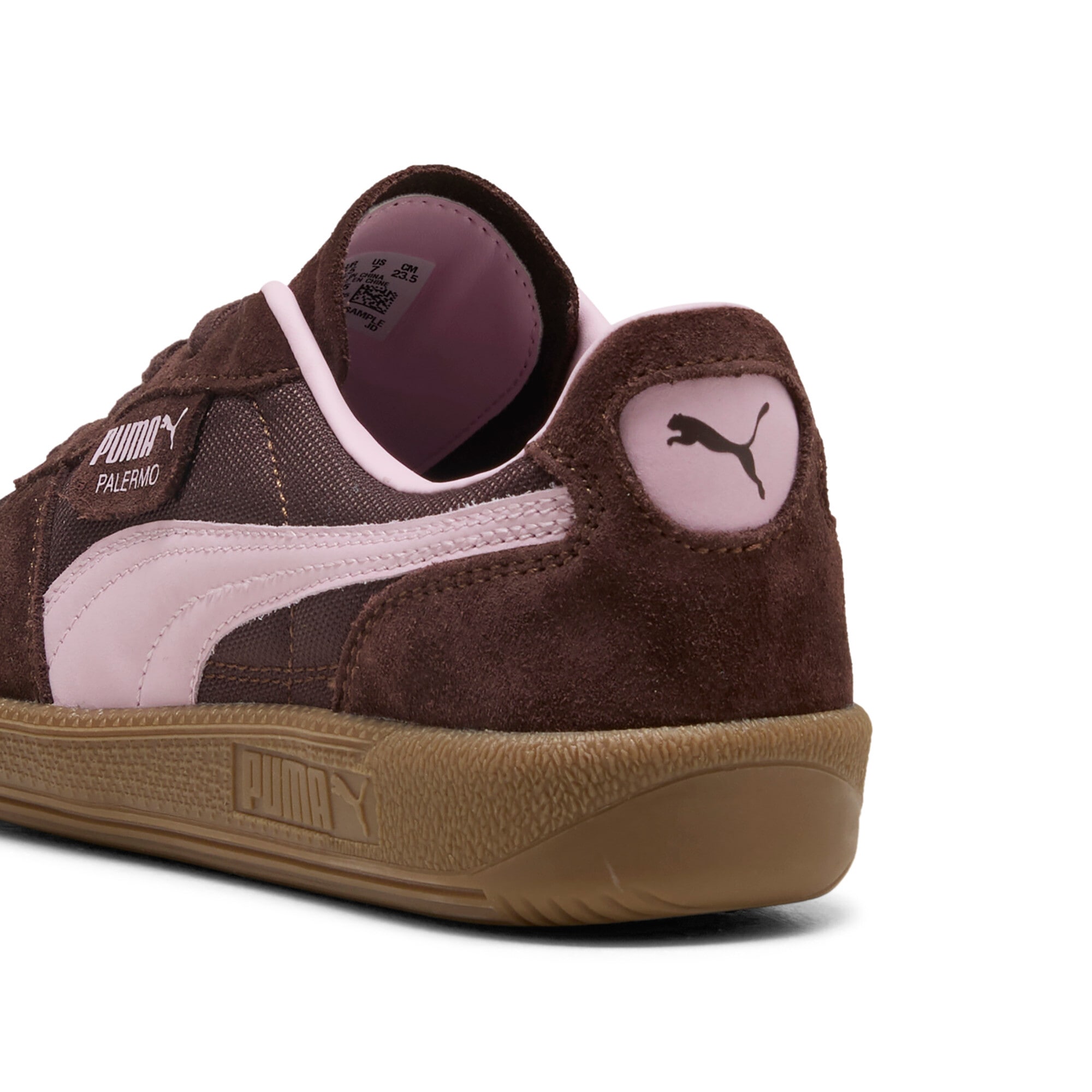 PUMA Sneakers »PALERMO VINTAGE UPDATE«  mit Formstrip aus gewalktem Leder, Gummilaufsohle mit leichtem Profil