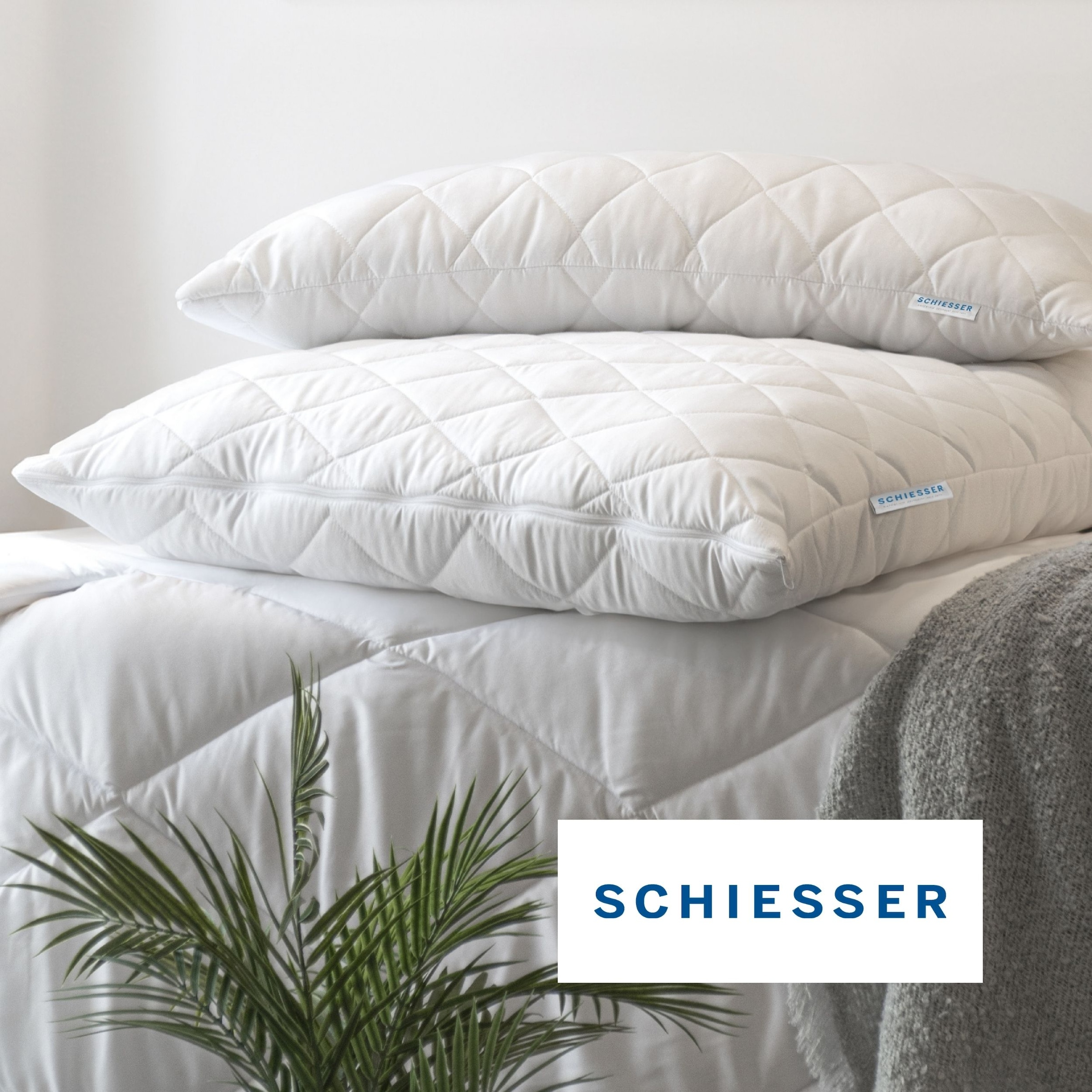 Schiesser Couette microfibre »Hygge leichte Ganzjahressteppdecke mit flauschiger Füllung« normal 1 cuis tlg. Certifié STANDARD 100 par OEKO-TEX®