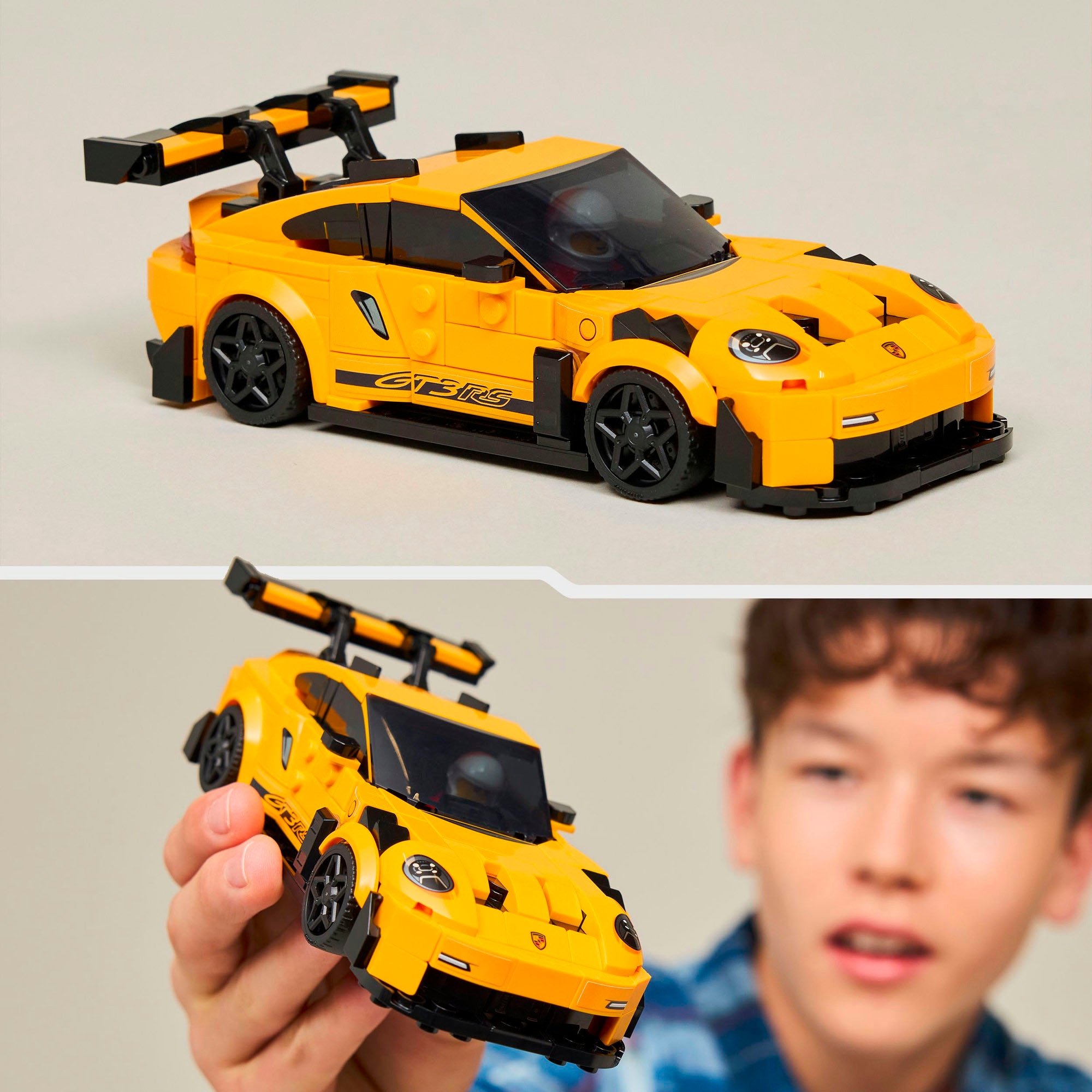 LEGO® Konstruktionsspielsteine »Porsche 911 GT3 RS Supersportwagen (77239), LEGO Speed Champions« Made in Europe