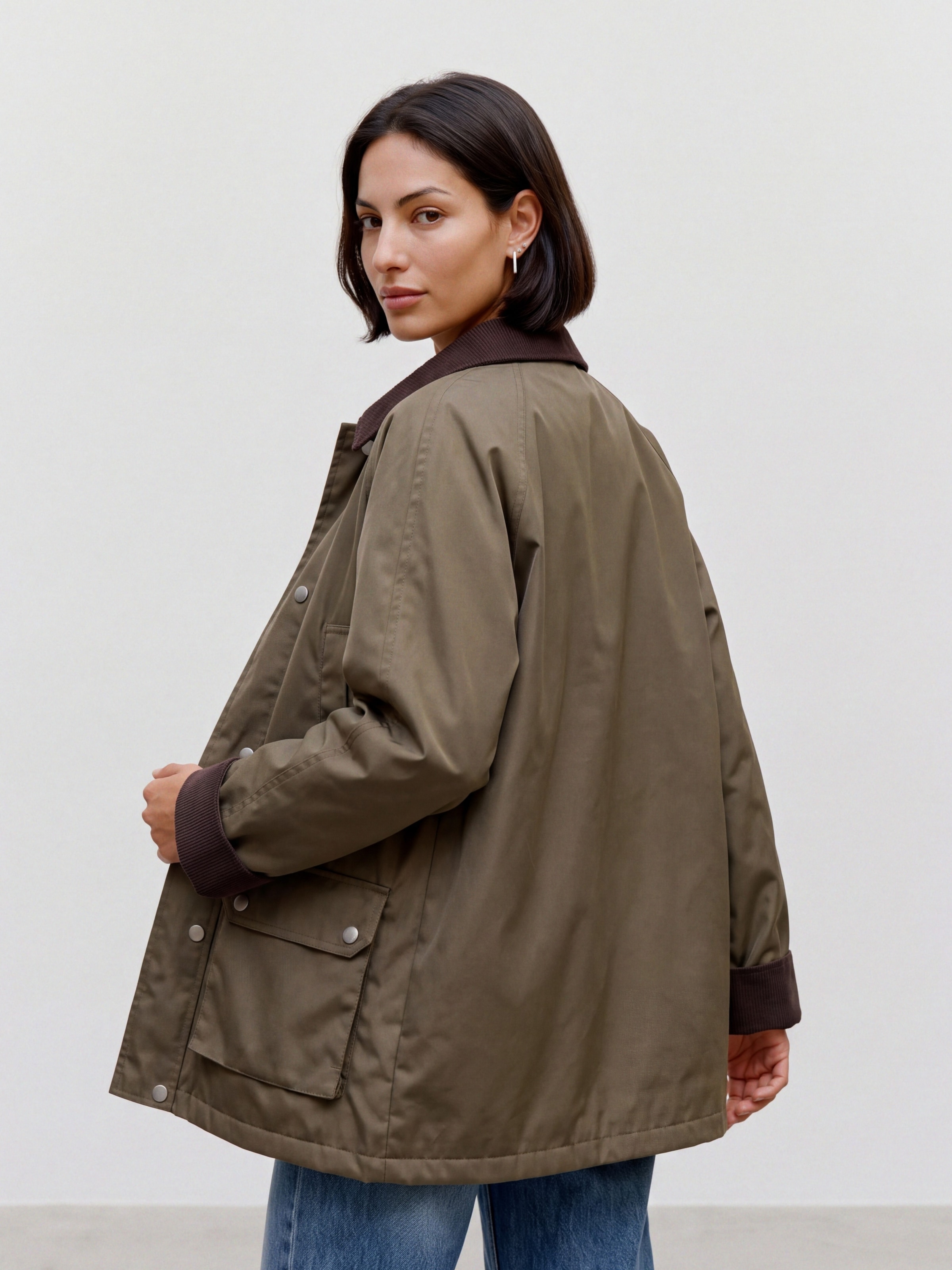 Vero Moda Veste longue »VMWALES JACKET NOOS« fibre synthétique