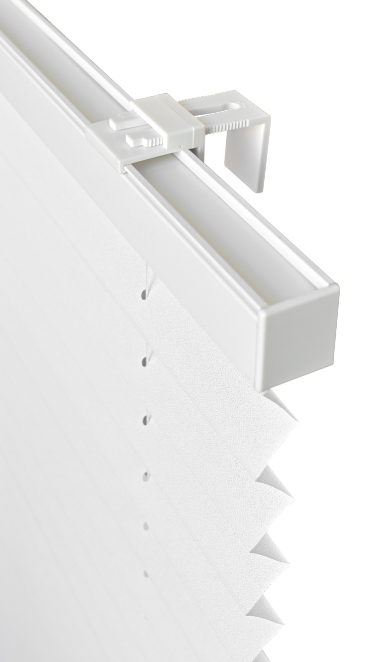 GOODproduct Plissee »LORRI« Lichtschutz ohne Bohren freihängend Freihängendes Design ohne störende Schnüre oder Ketten - NEUHEIT!