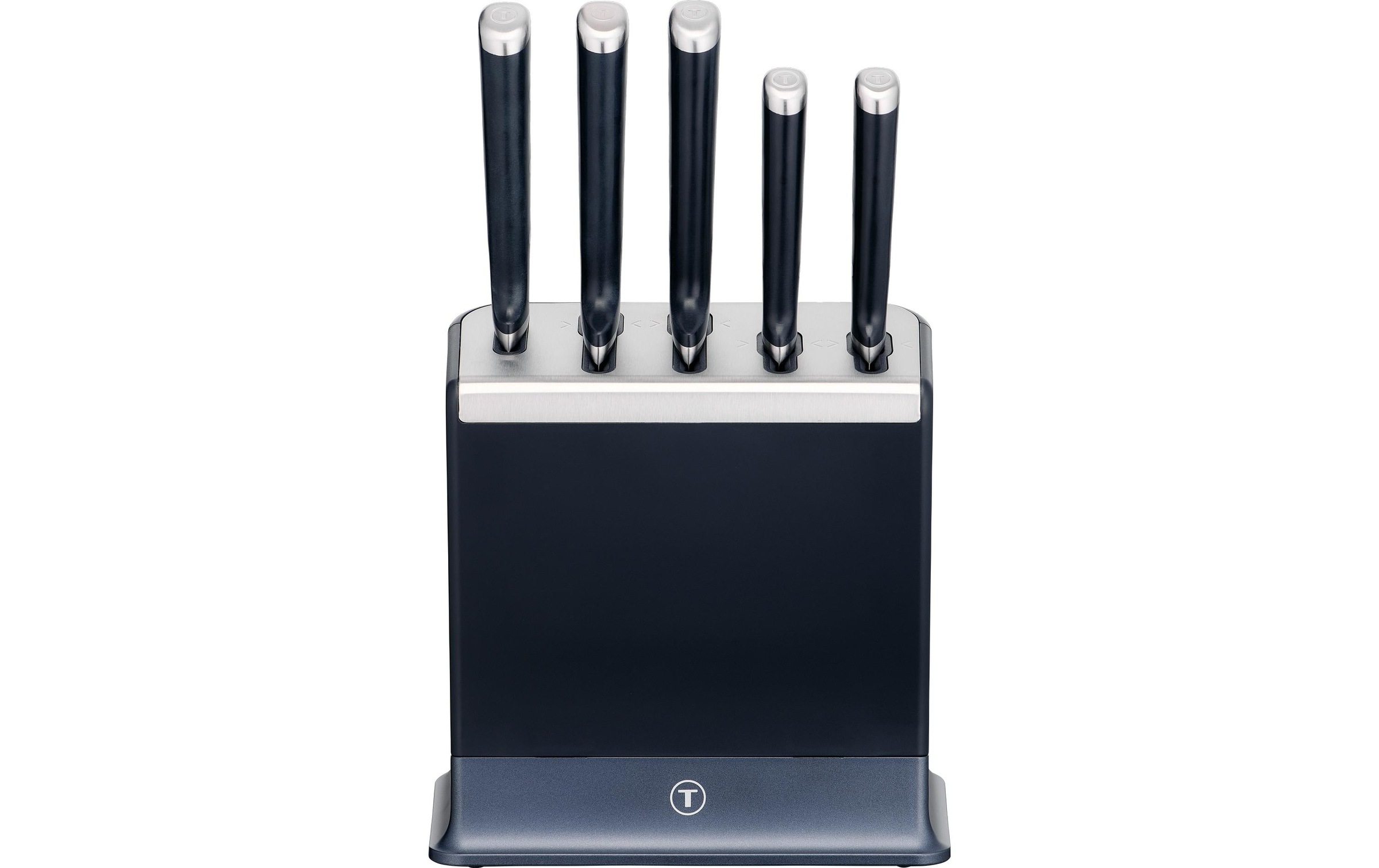 Tefal Messerblock »EverSharp Pro« 6 selbstschärfender Messerblock, Klinge aus deutschem Edelstahl