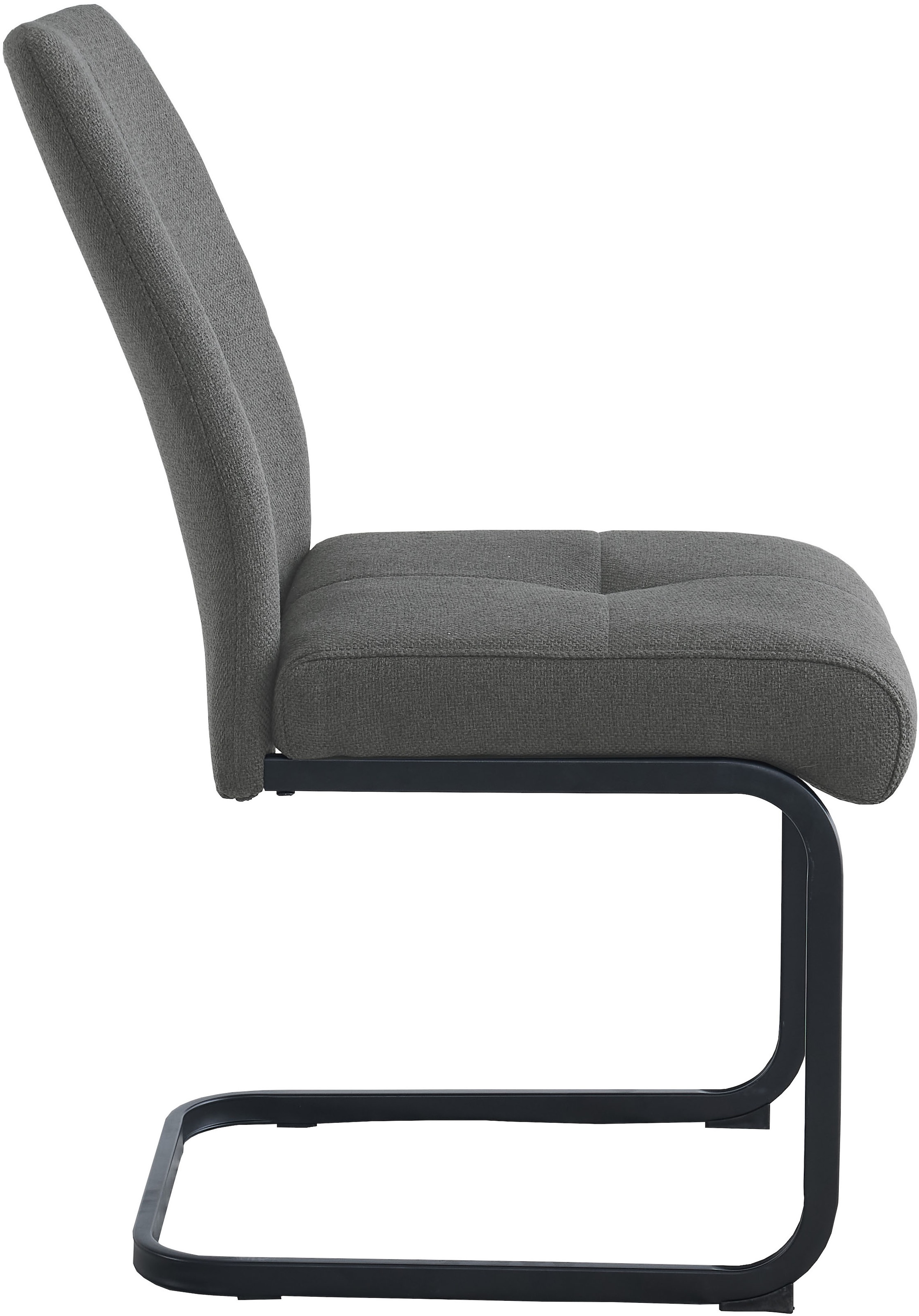GOODproduct Chaise cantilever »Alabama, 2er-Set, Federkern« (Ensemble) 2 cuisgemütlicher Esszimmerstuhl mit Federkern und robustem Webstoff