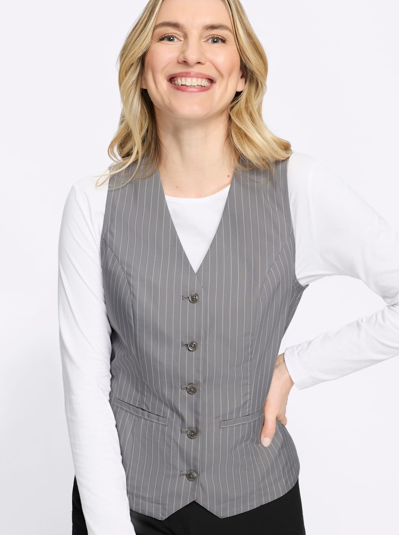 Classic Basics Gilet court