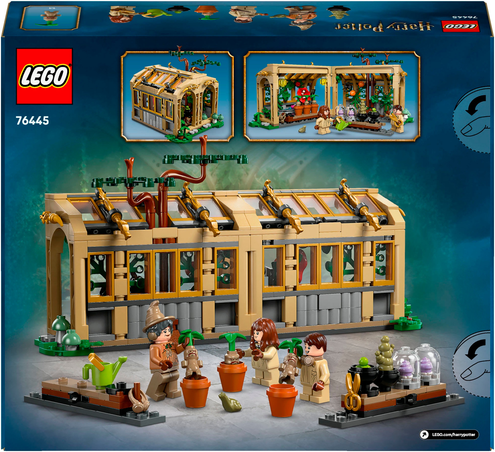 LEGO® Pions de construction »Schloss Hogwarts: Kräuterkundeunterricht (76445), LEGO Harry Potter™« Made in Europe