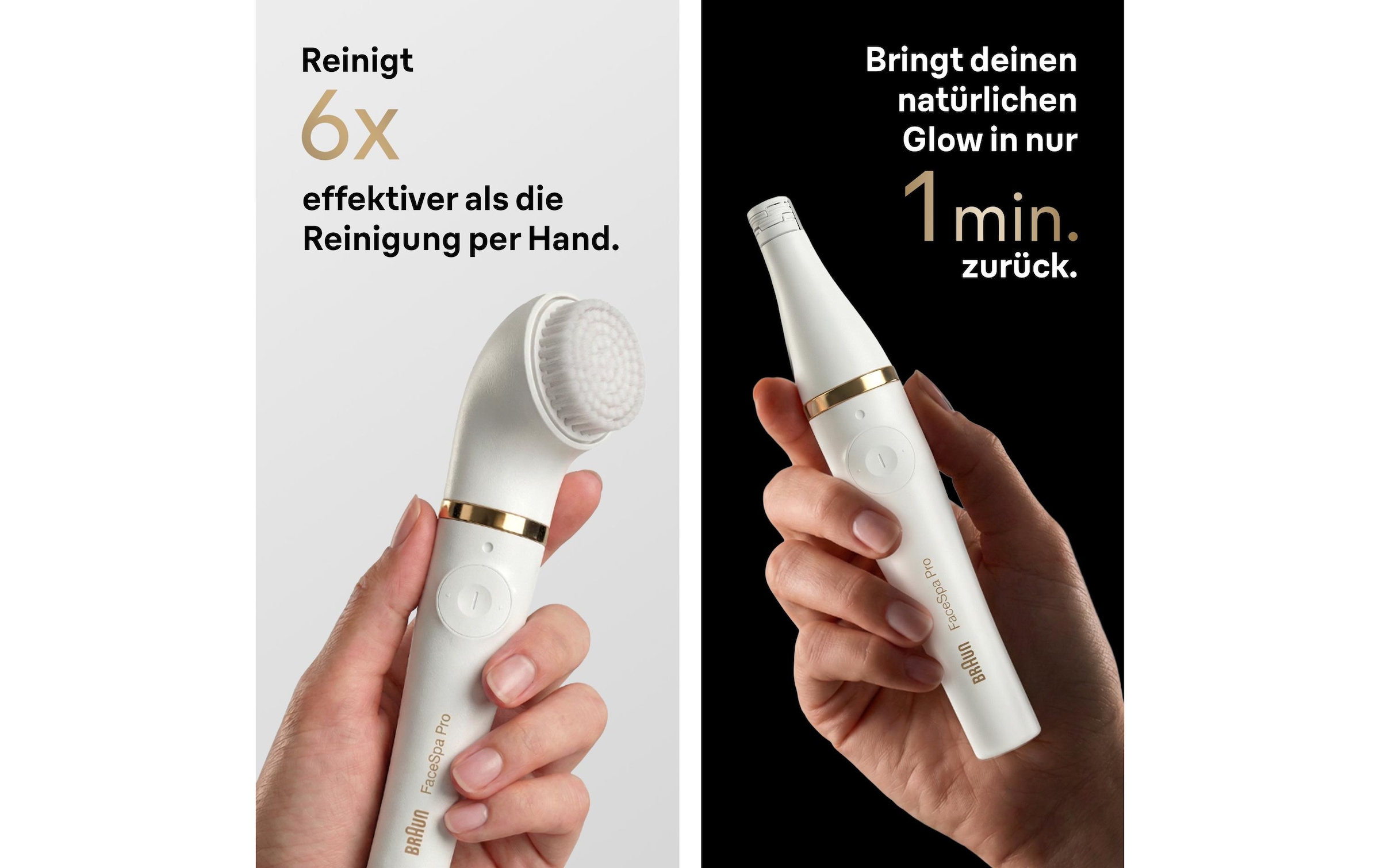 Braun Appareil anti-âge »Gesichtsreiniger FaceSpa Pro SE 911«