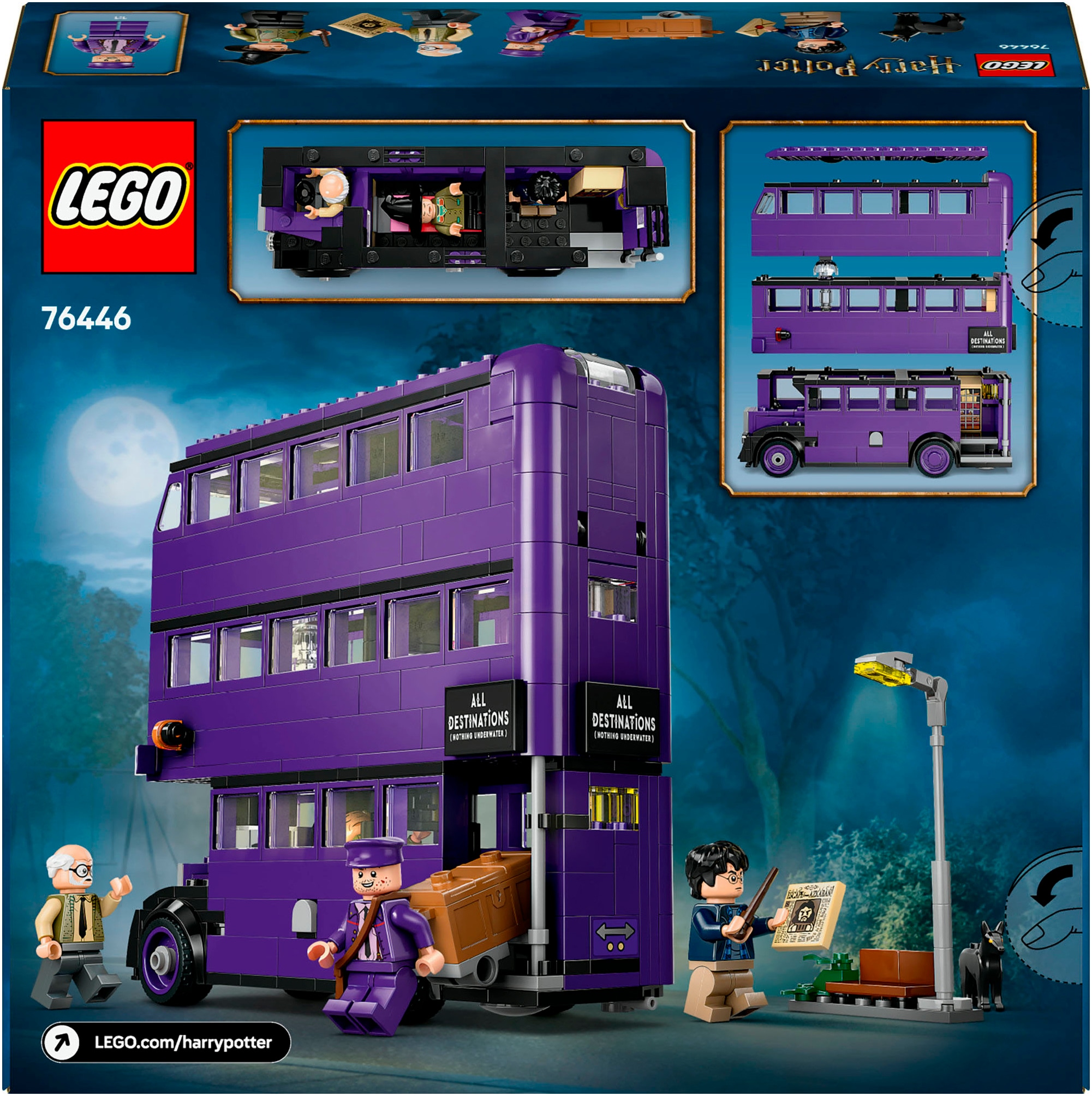 LEGO® Pions de construction »Abenteuer mit dem Fahrenden Ritter (76446), LEGO® Harry Potter™« Made in Europe