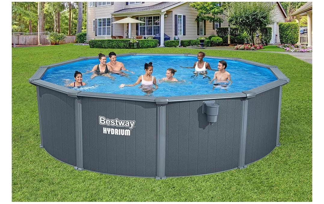 Bestway Piscine »Hydrium Komplett-Set 488 x 132 cm«
