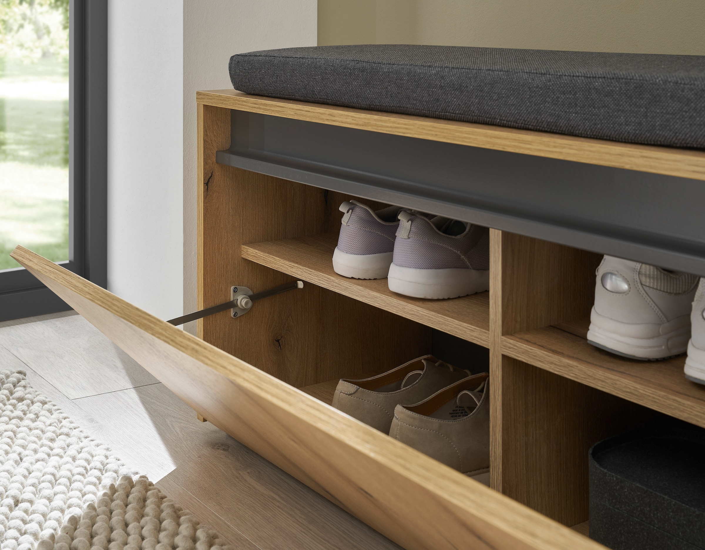 Home affaire Ensemble de vestiaires »GIRON/CiTY, moderne Garderobe, Komplettset mit viel Stauraum« Komplett-Set, 4 cuis tlg.