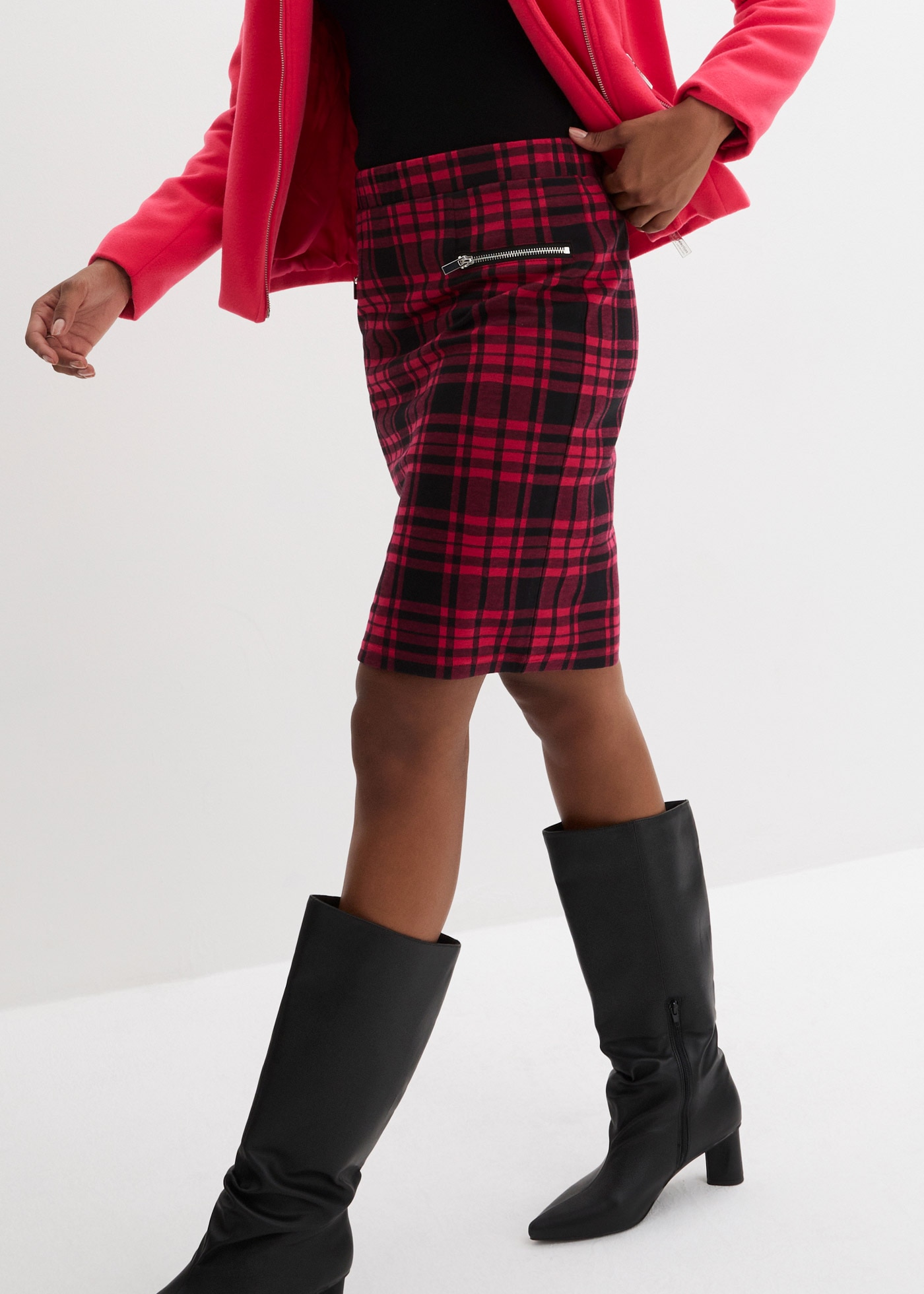 bonprix Jupe en jersey »Jersey-Rock« Jersey-Rock