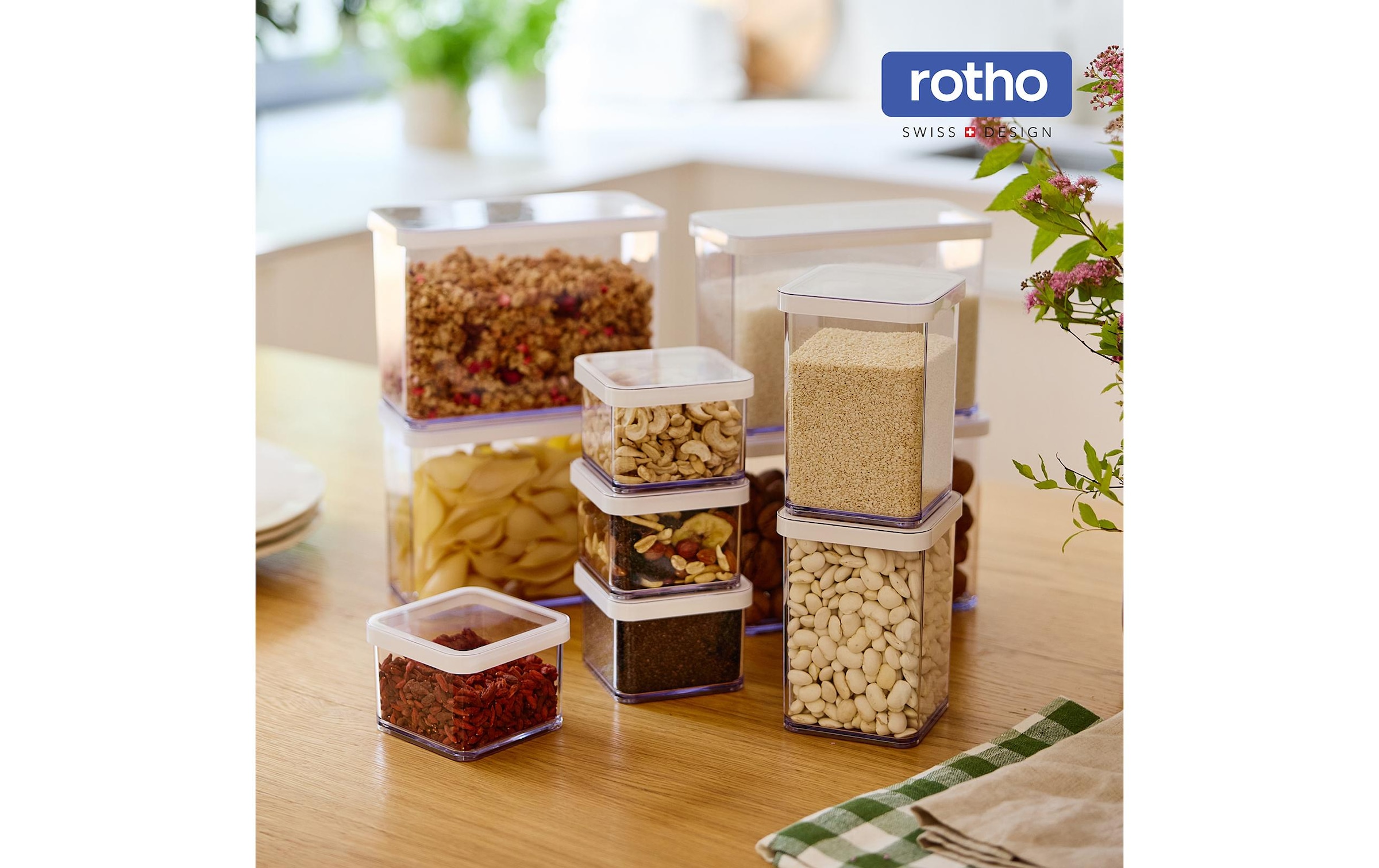 ROTHO Vorratsdose »Set Premium 24 tlg. Loft 27 l« 24 tlg.