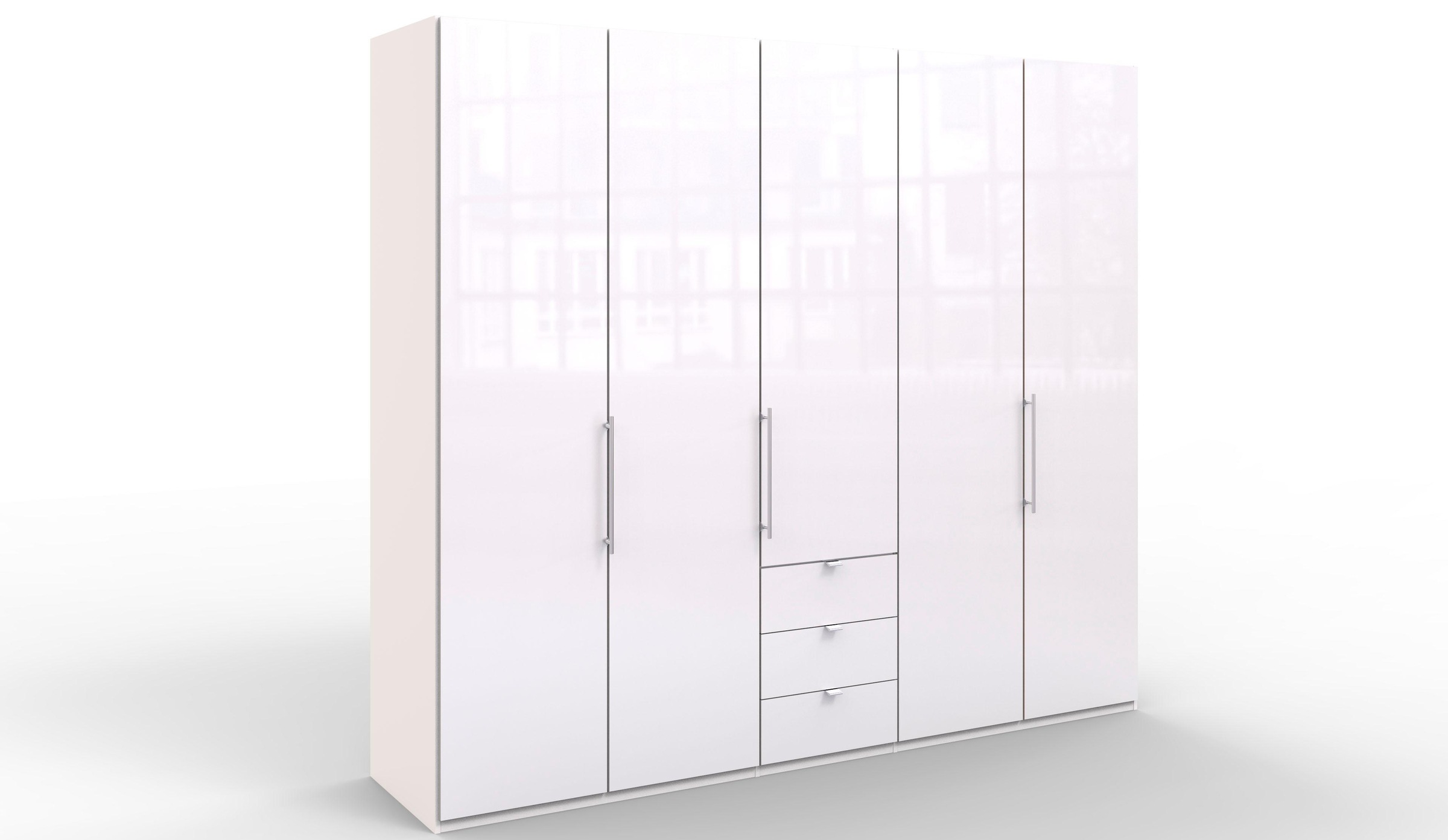 WIEMANN Kleiderschrank »Loft« Glasfront