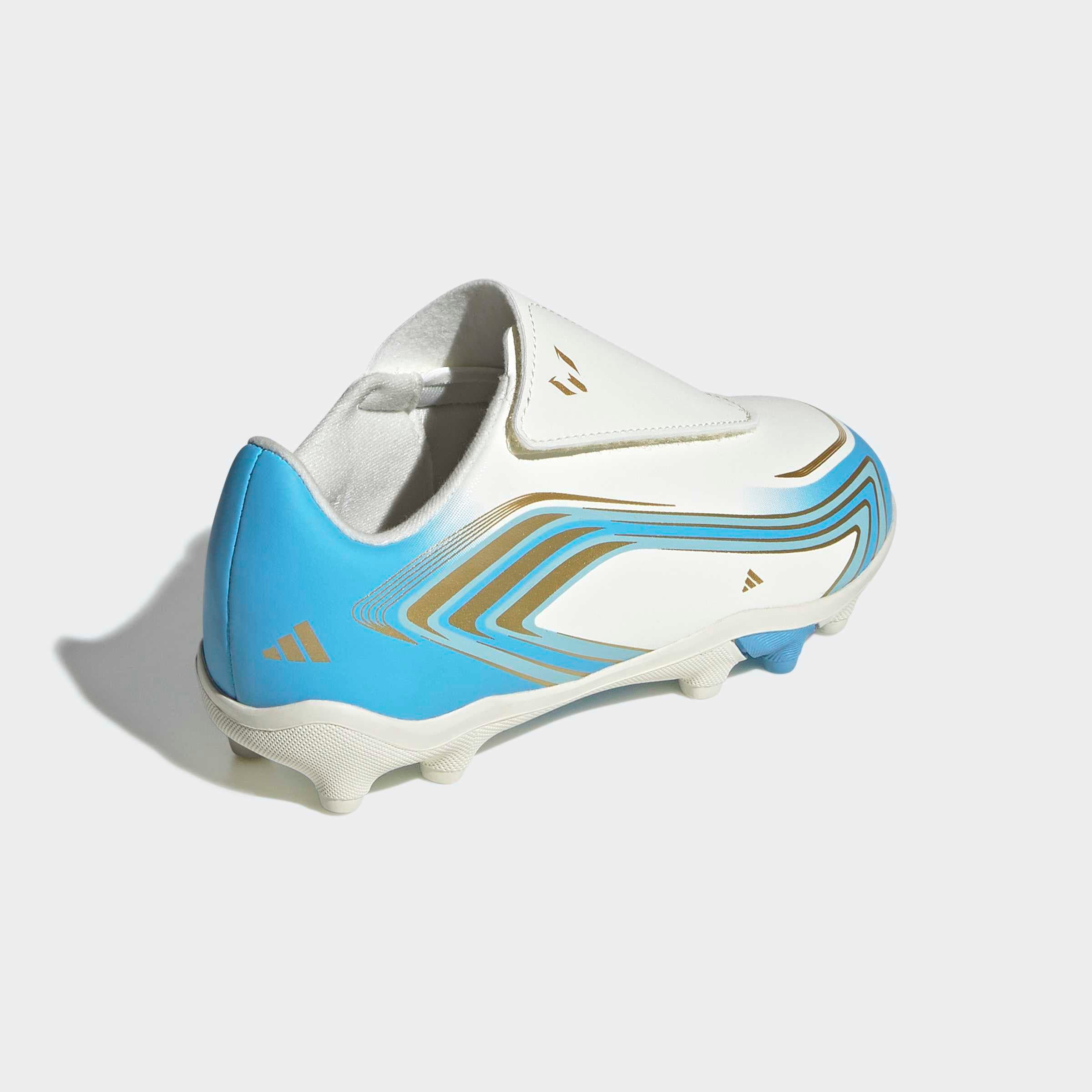 adidas Performance Fussballschuh »F50 MESSI CLUB KIDS , KLETTVERSCHLUSS, FESTE BÖDEN/GEMISCHTE BÖDEN«  für viele verschiedene Böden geeignet, für Jugendliche & Kinder