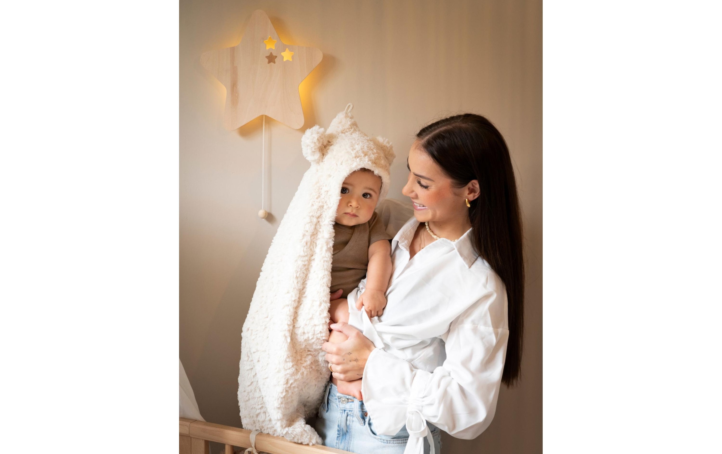   Babydecke »baby's only mit Ohren, Snow«