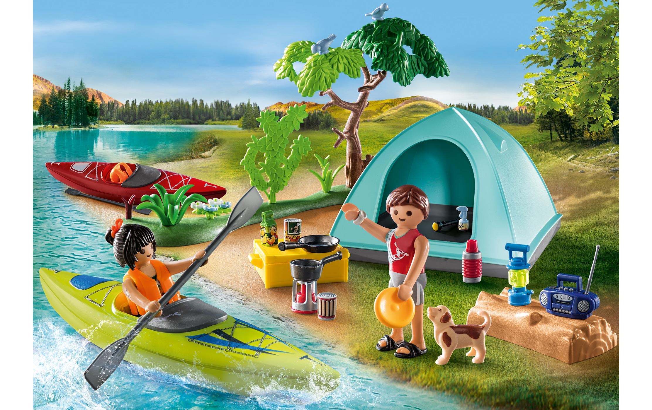 Playmobil® Briques de jeu »Family Fun Zelten 71425«