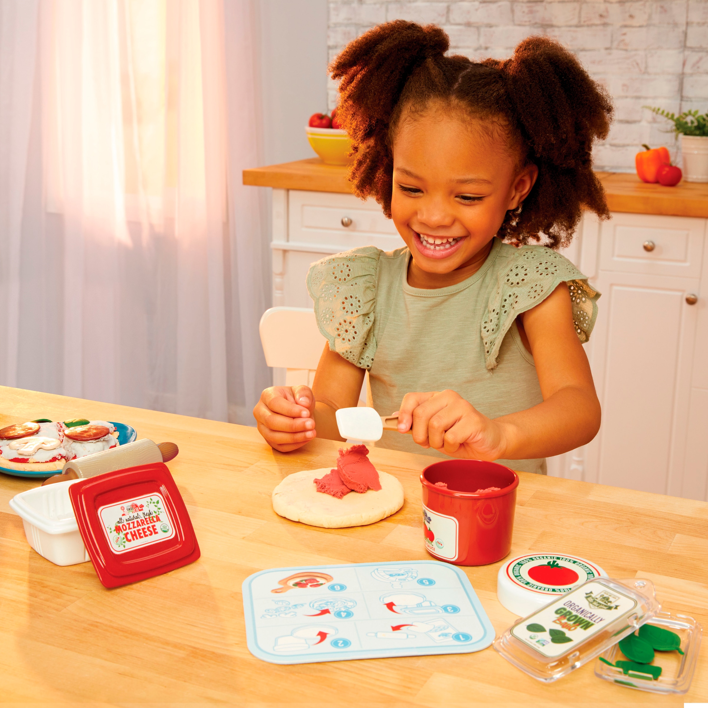 Little Tikes® Aliments pour enfants »Creative Chefs Pizza Kit«