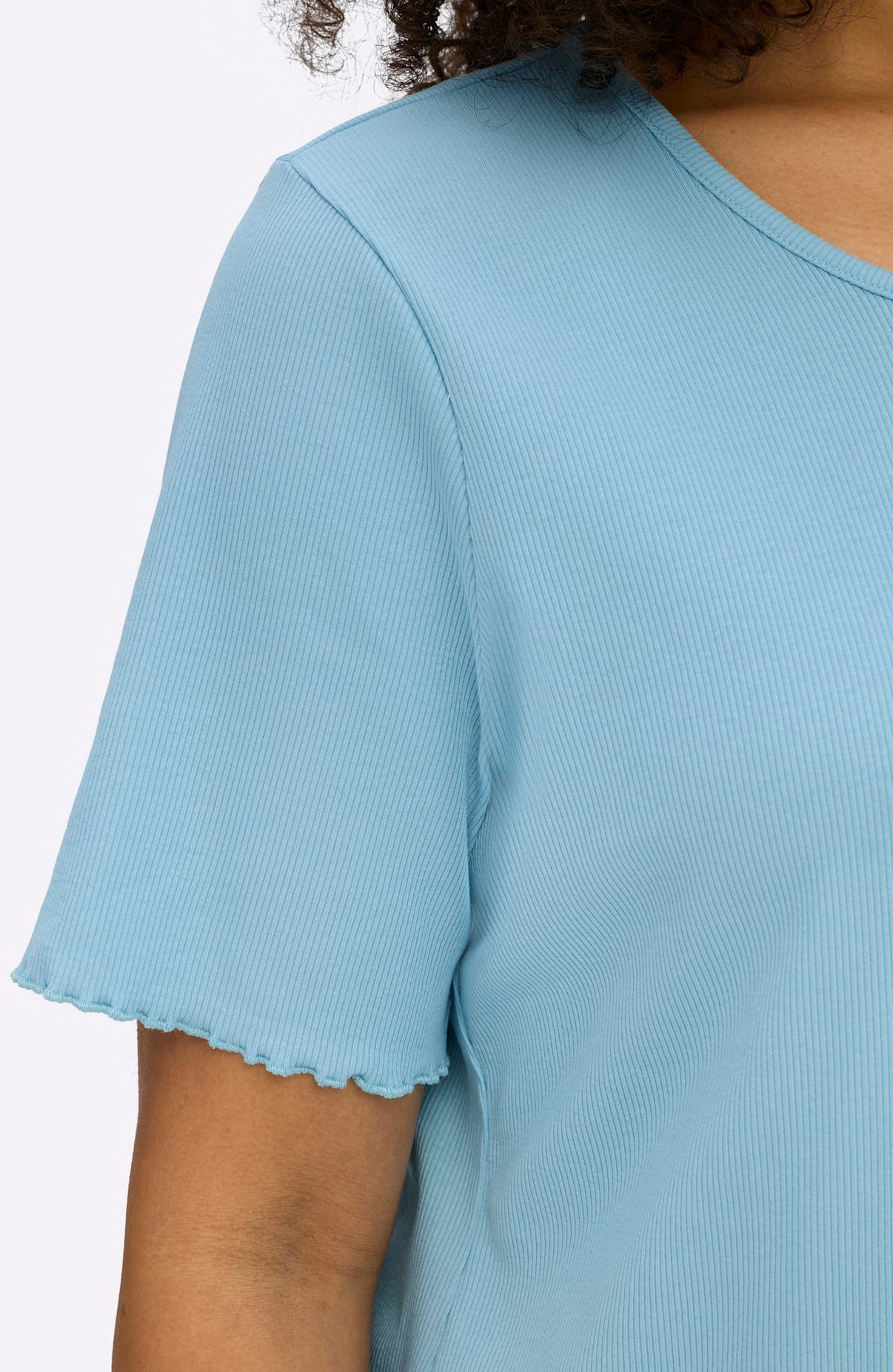 Sheego T-shirt »Kurzarm-Shirt« 1