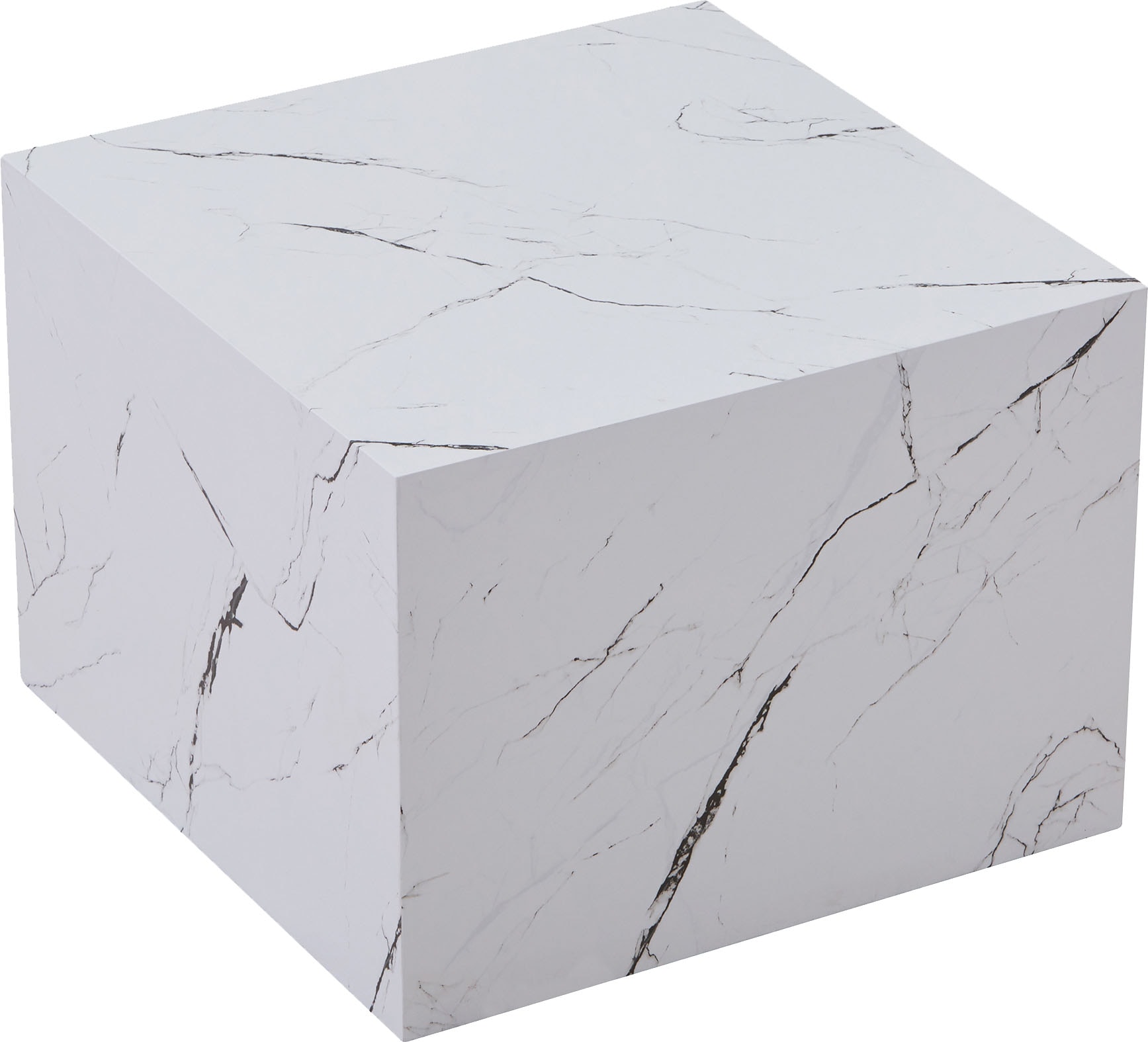 Kayoom Beistelltisch »Cuboid 125, modernes Design, robuste Konstruktion« 1 Stk. tlg. vielseitig einsetzbar, edle Oberfläche, robuste Konstruktion